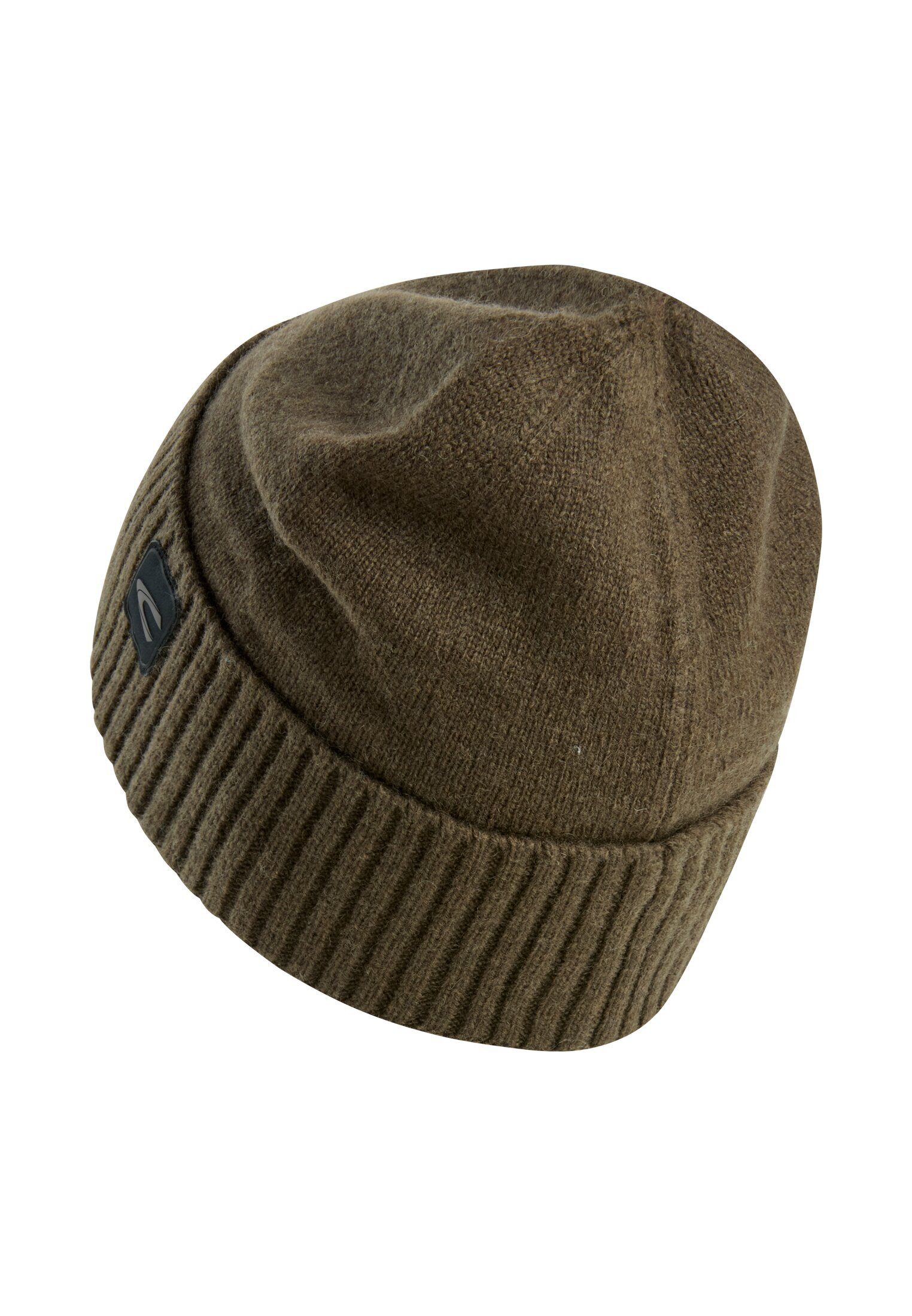 camel active Beanie aus reiner Lammwolle günstig online kaufen