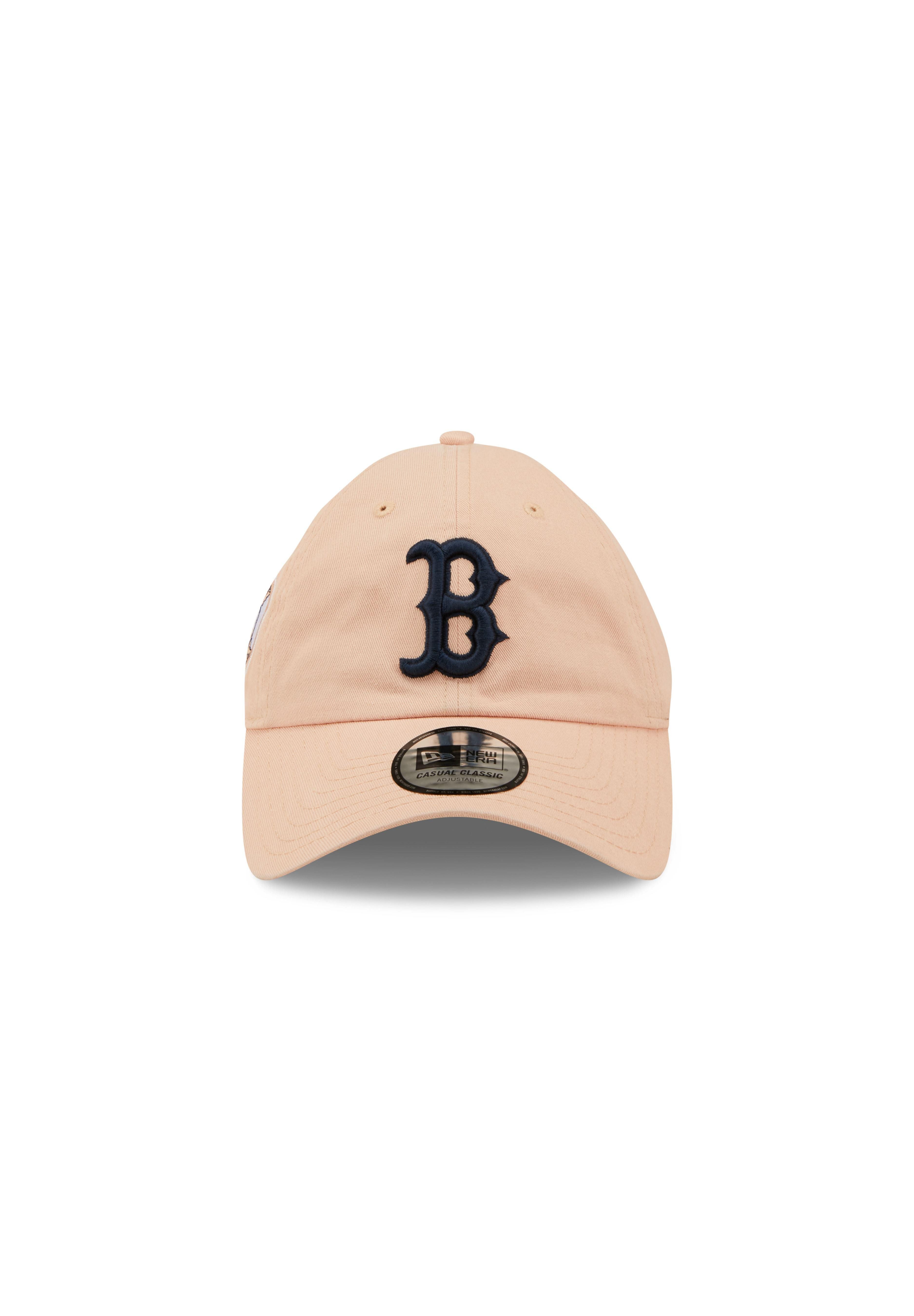 New Era Baseball Cap Boston Red Sox MLB Washed Patch Rosa Verstellbare 9Twenty Casual Class (1-St)