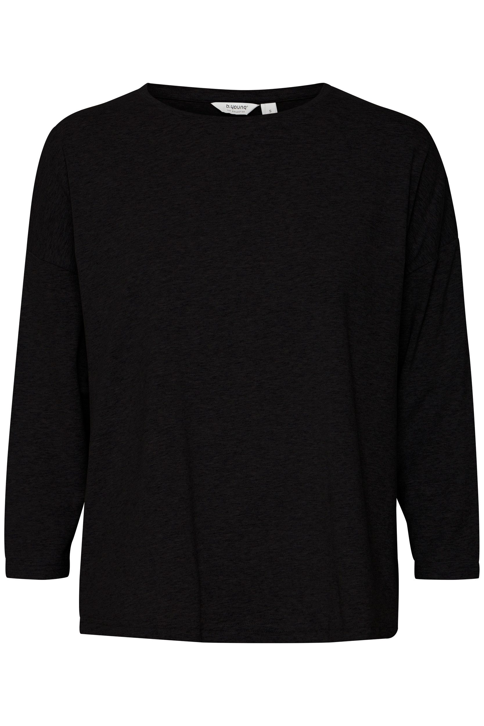b.young T-Shirt lockere Passform 3/4-Ärmel gestricktes günstig online kaufen