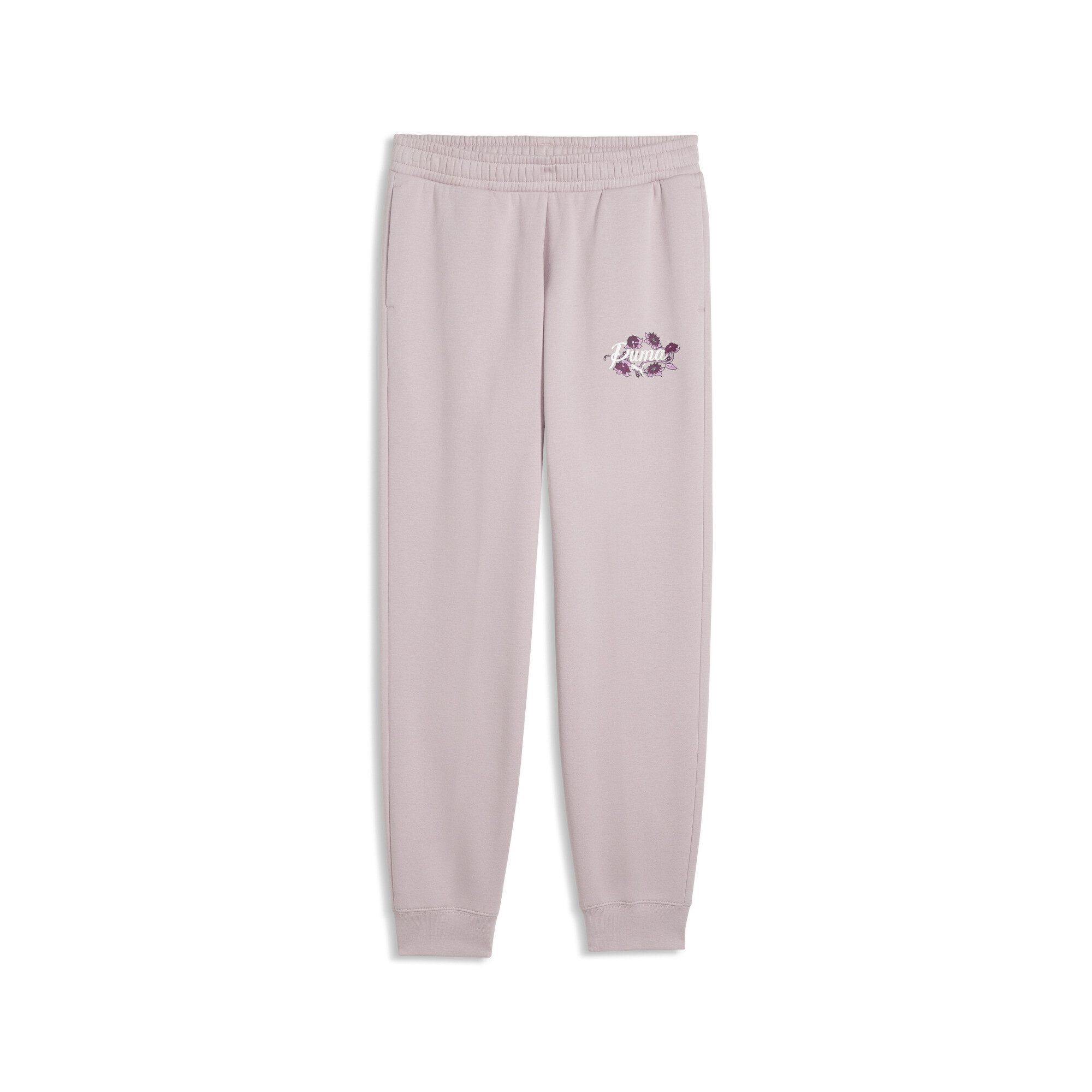 PUMA Sporthose Essentials Nature 2.0 Graphic Jogginghose Mädchen