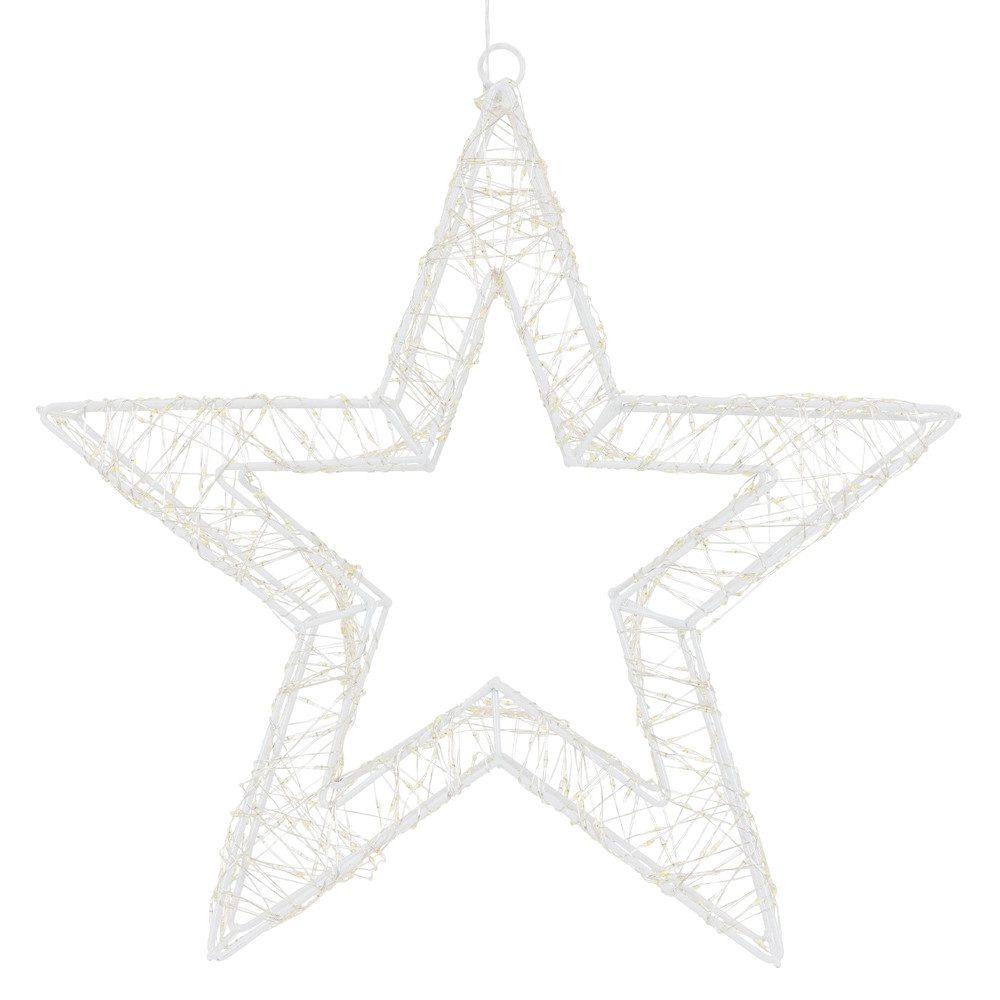 ECD Germany LED Stern Weihnachtsdeko Drahtstern Weihnachtsstern Dekostern f günstig online kaufen