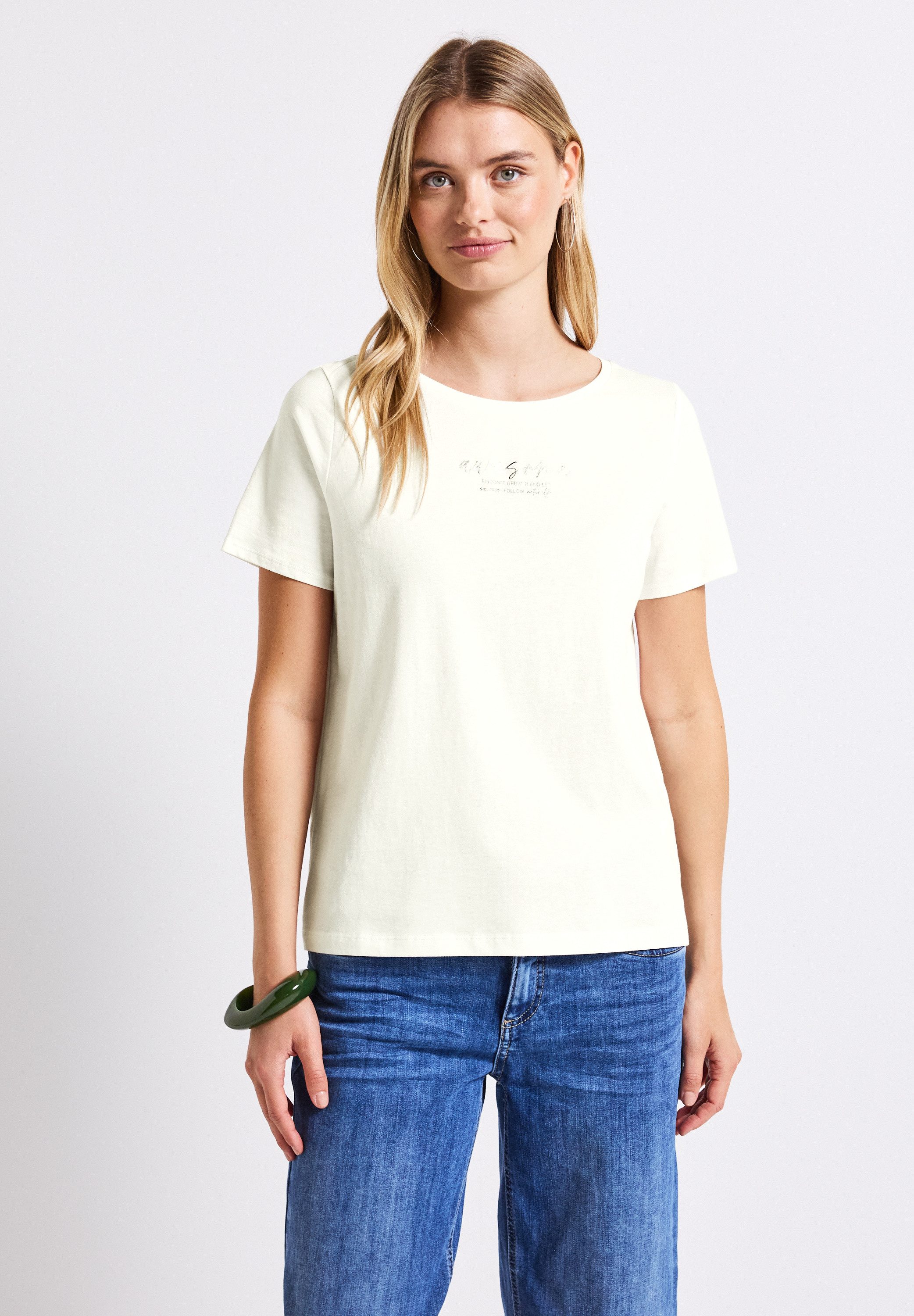 STREET ONE T-Shirt, aus reiner Baumwolle günstig online kaufen