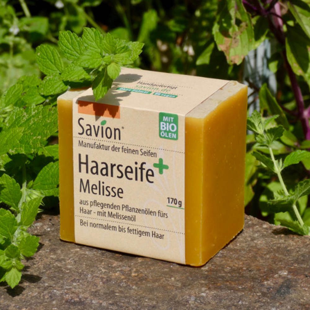 Savion Hairpower Brennnessel Haarseife – 85 G, Mit Olivenöl & Rosmarin Für Gesundes Haar