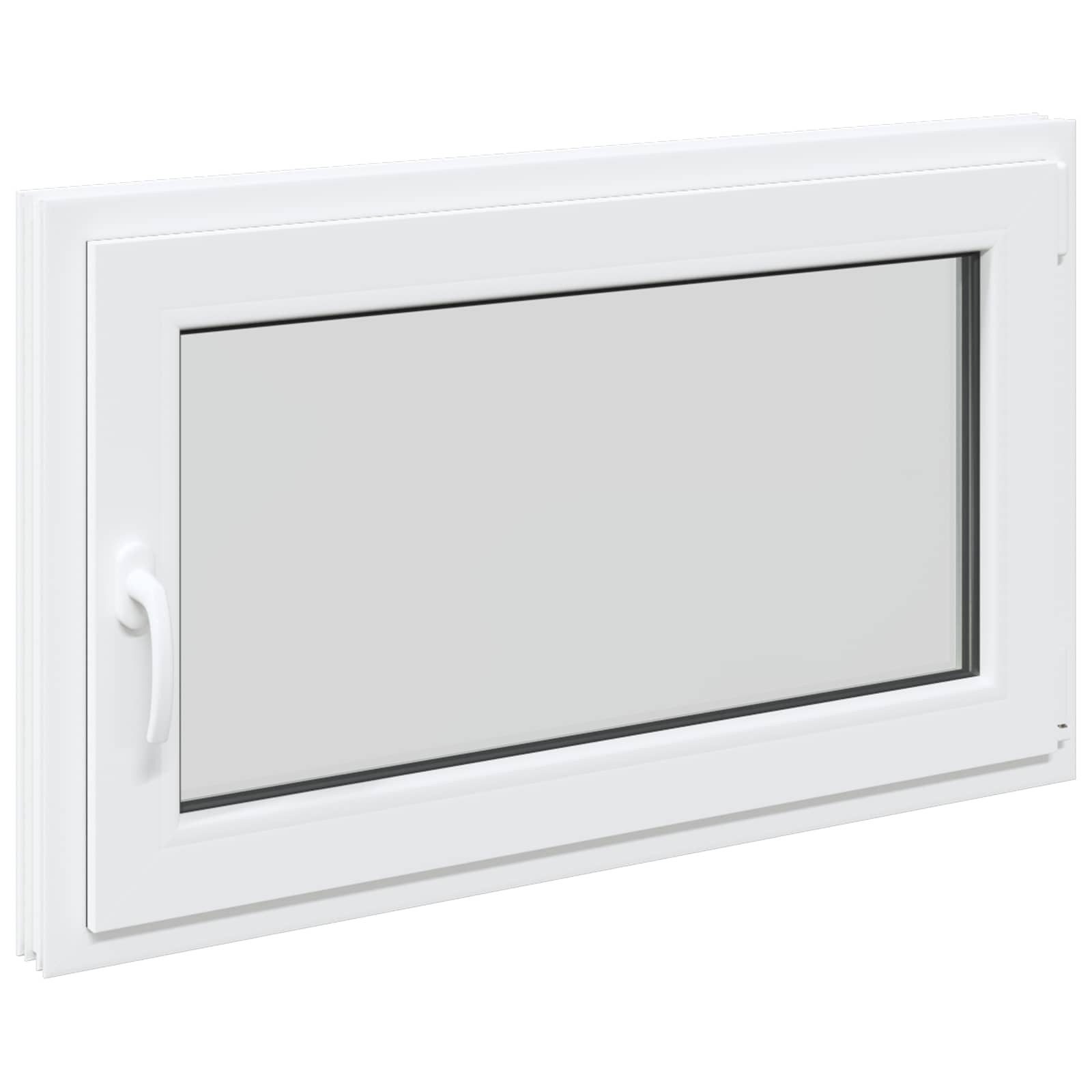 vidaXL Fenster Kipp- und Drehfenster für den Keller RISOR 100 x 70 cm, (1 St)