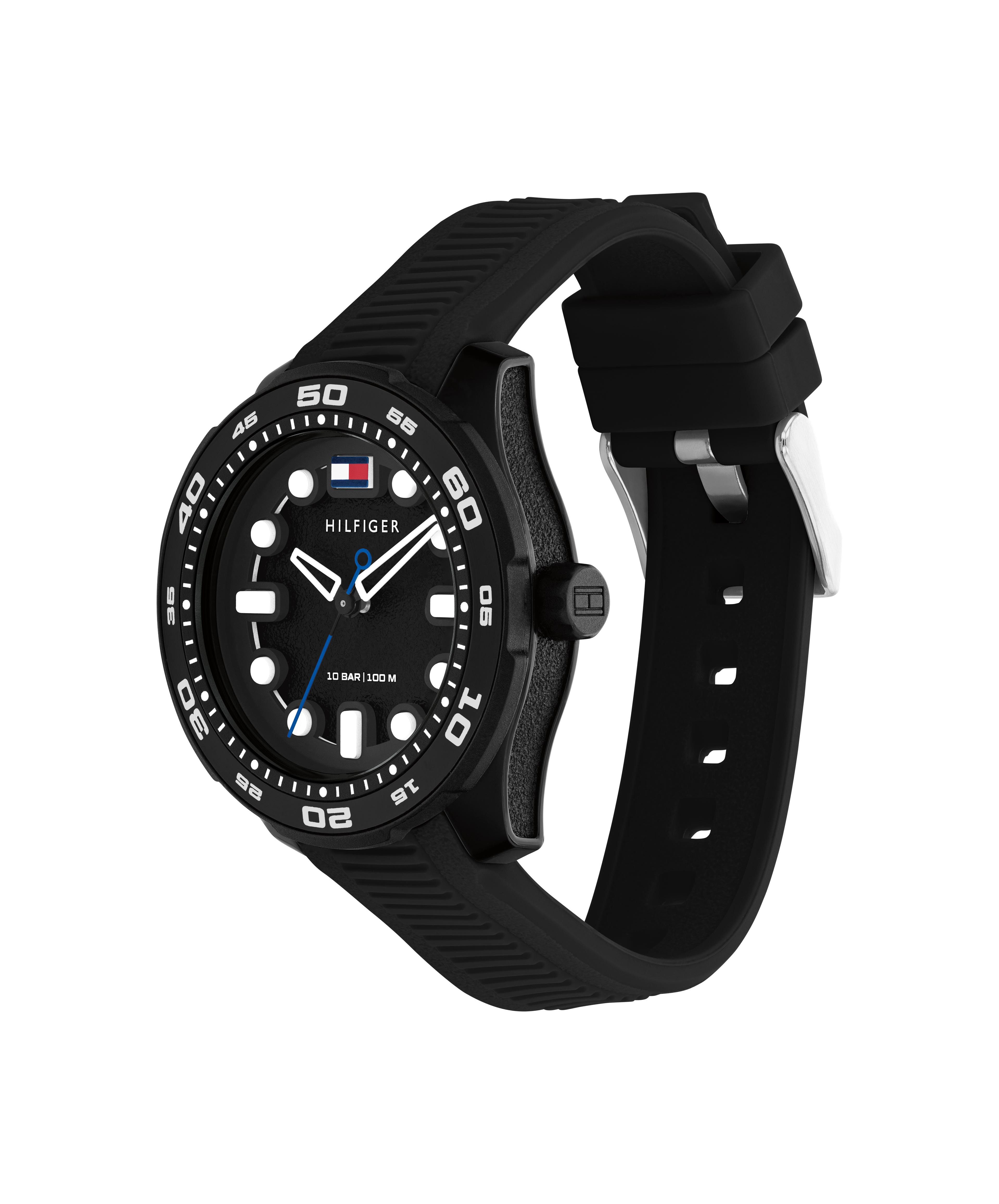 Tommy Hilfiger Quarzuhr TH-REGATTA 1720054, Armbanduhr, Damenuhr, Herrenuhr, Silikonarmband, analog