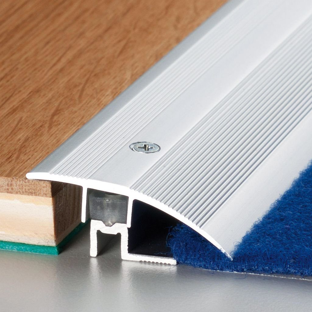 prinz Übergangsprofil PS 400 PEP Anpassungsprofil Nr. 416, silber 100 cm