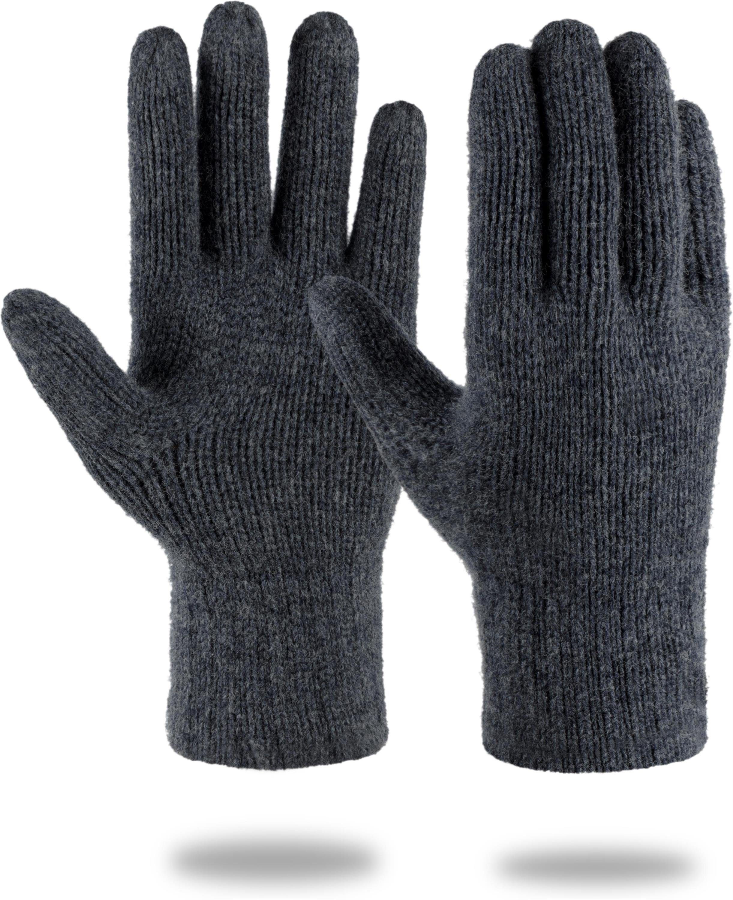 normani Skihandschuhe Merino Strick-Fingerhandschuhe Onslow Unisex Winterha günstig online kaufen