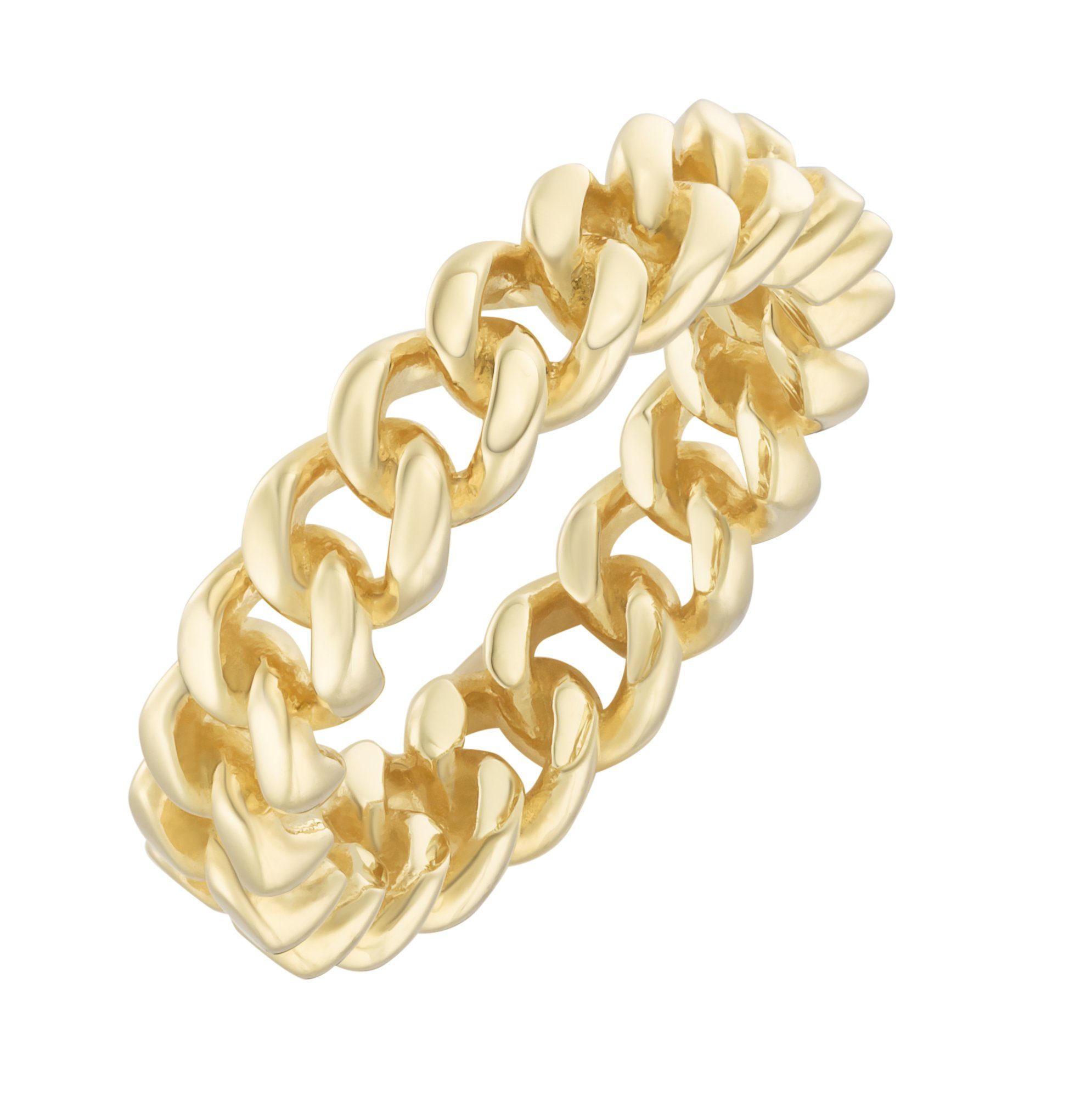 Smart Jewel Fingerring Panzerkettenoptik, Silber 925