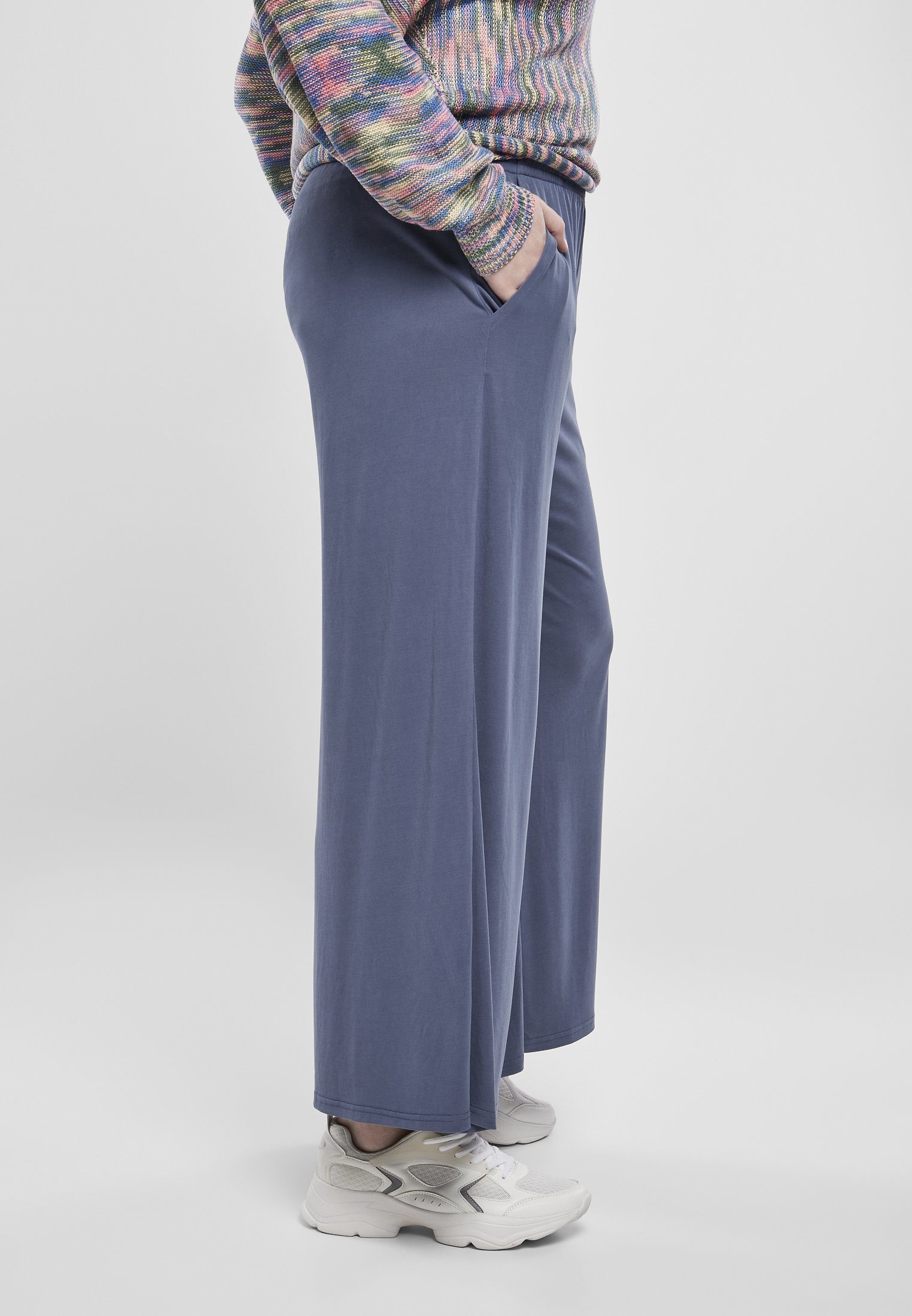 URBAN Jeans Bequeme Modal CLASSICS (1-tlg) Damen Culotte Ladies vintageblue
