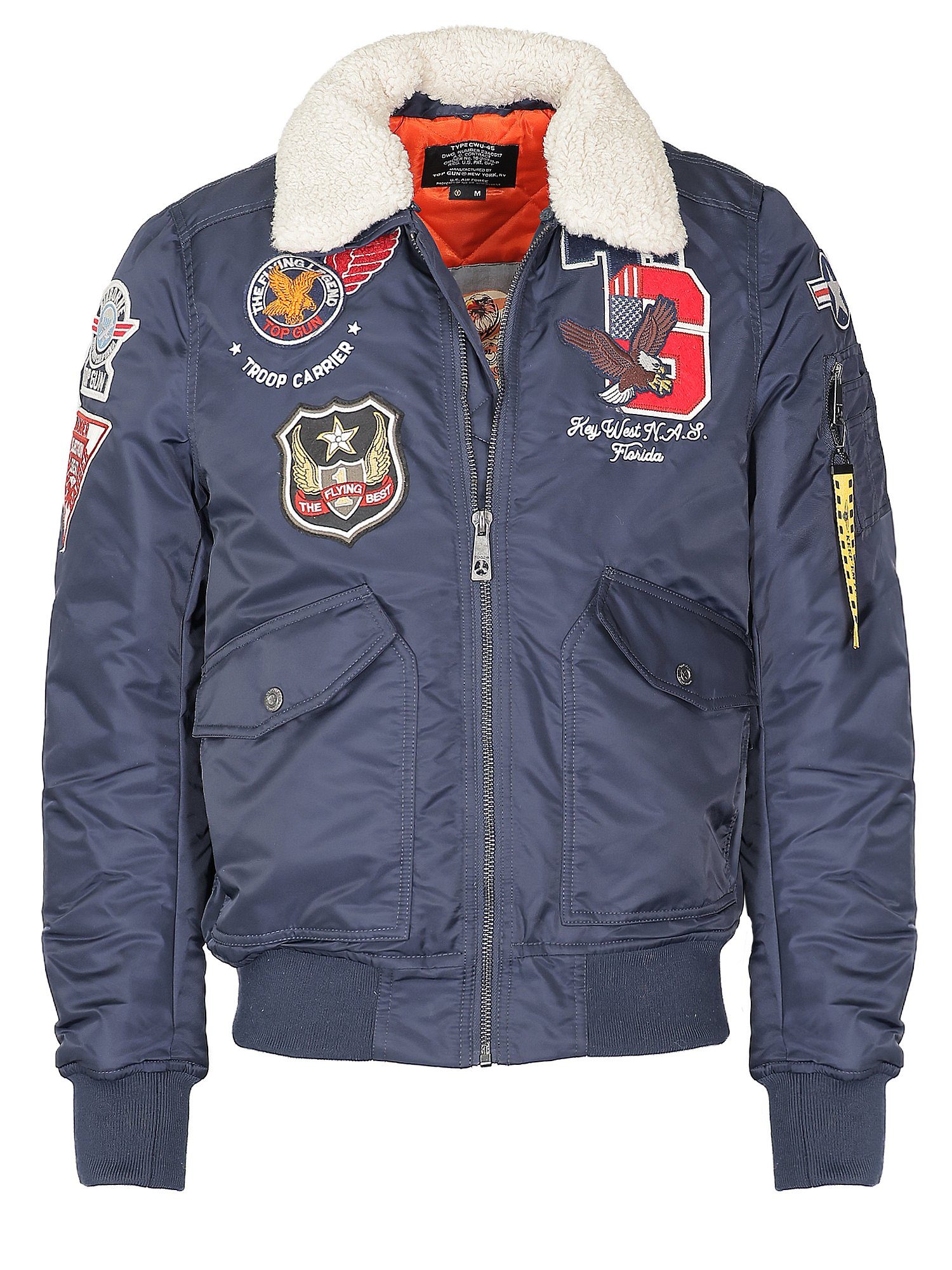 TOP GUN Bomberjacke TG23002 navy