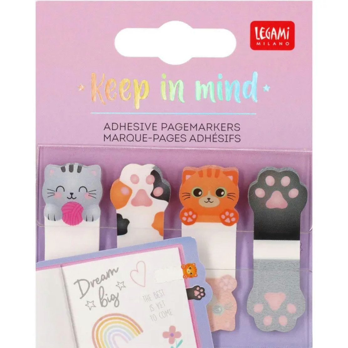 Legami Marker LEGAMI Keep in Mind Haftmarker Kitty – Katzen-Motiv