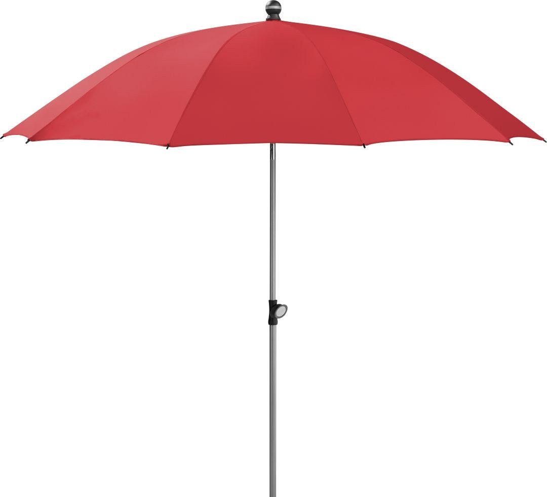 Schneider Schirme Marktschirm Schneider Sonnenschirm Locarno rot Ø 220 cm
