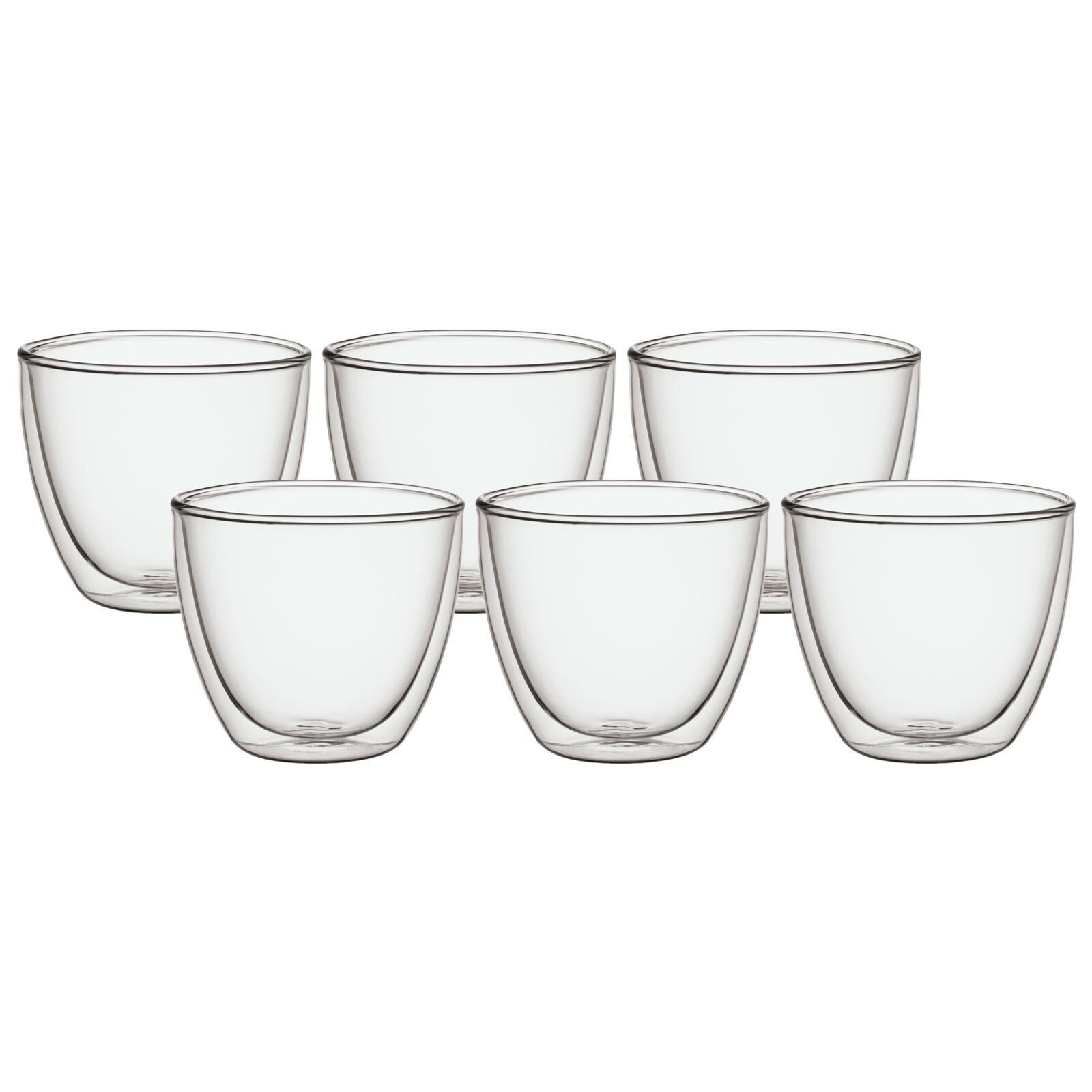 Villeroy & Boch Thermoglas Manufacture Rock Doppelwandige Becher 300 ml, Glas