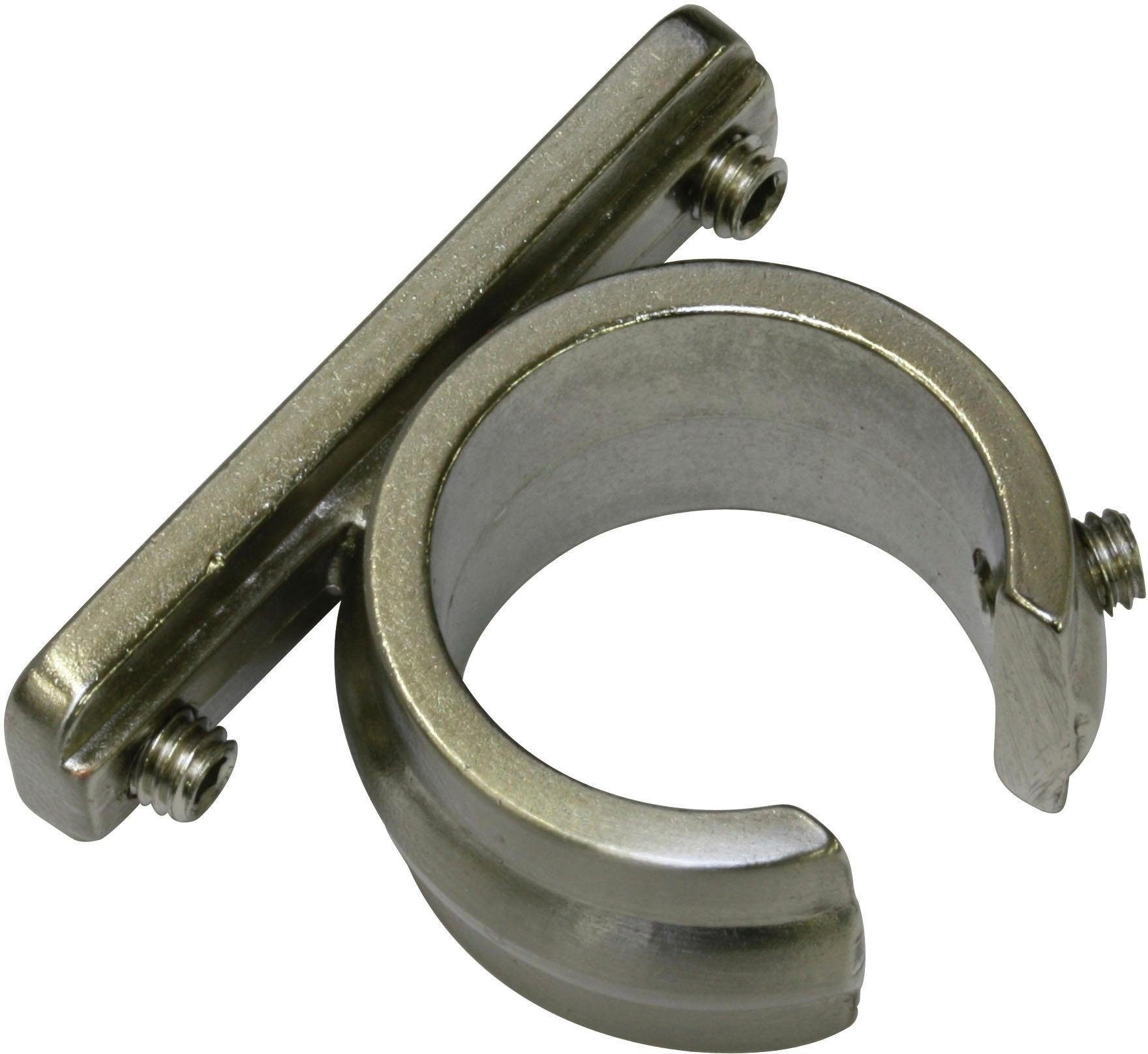 Verbinder Ring-Adapter für Universalträger, mm GARDINIA, Ø Einzelprogramm Serie (2-St), Chicago 20 edelstahlfarben