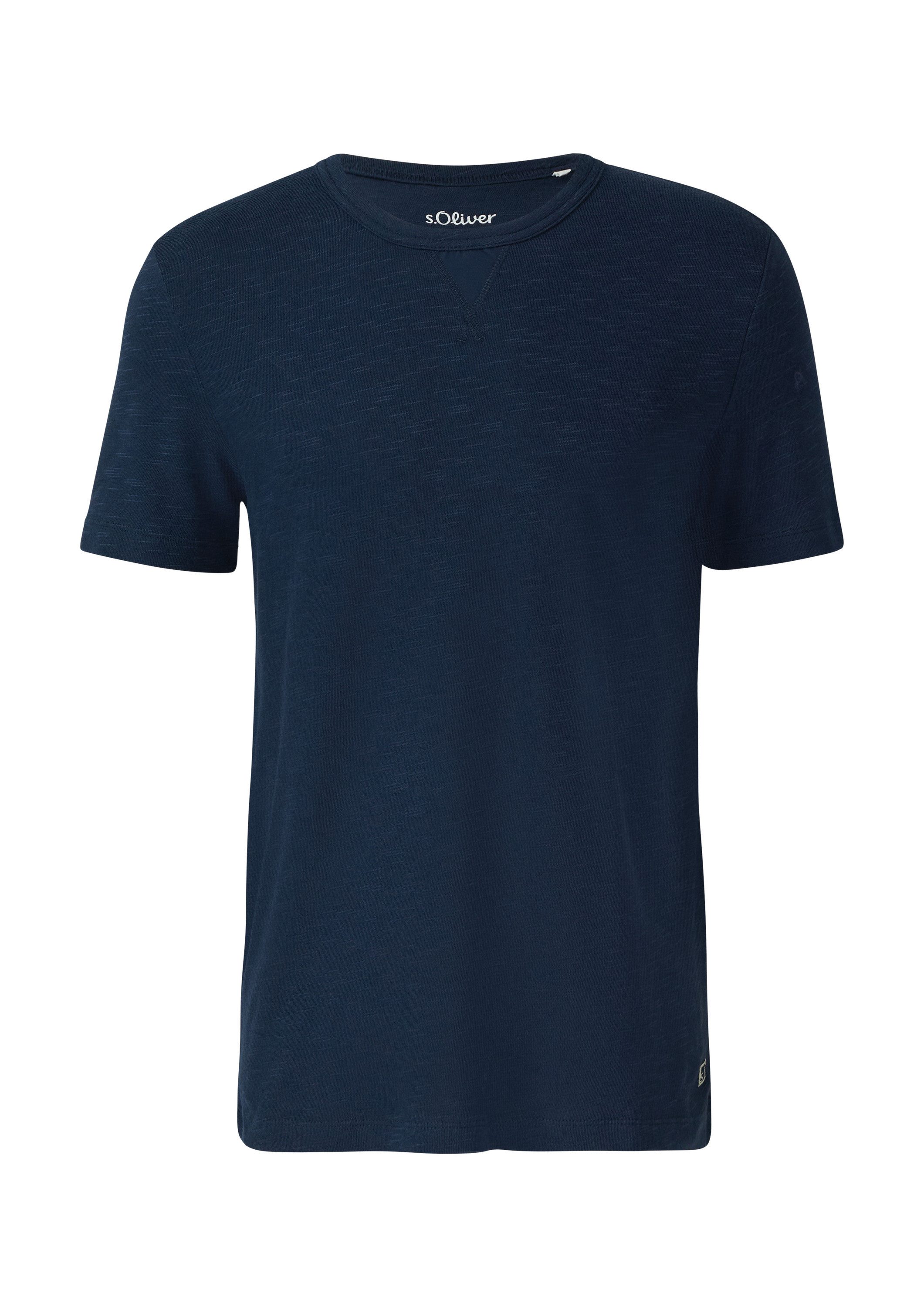s.Oliver Kurzarmshirt T-Shirt T-Shirt aus Heavy günstig online kaufen