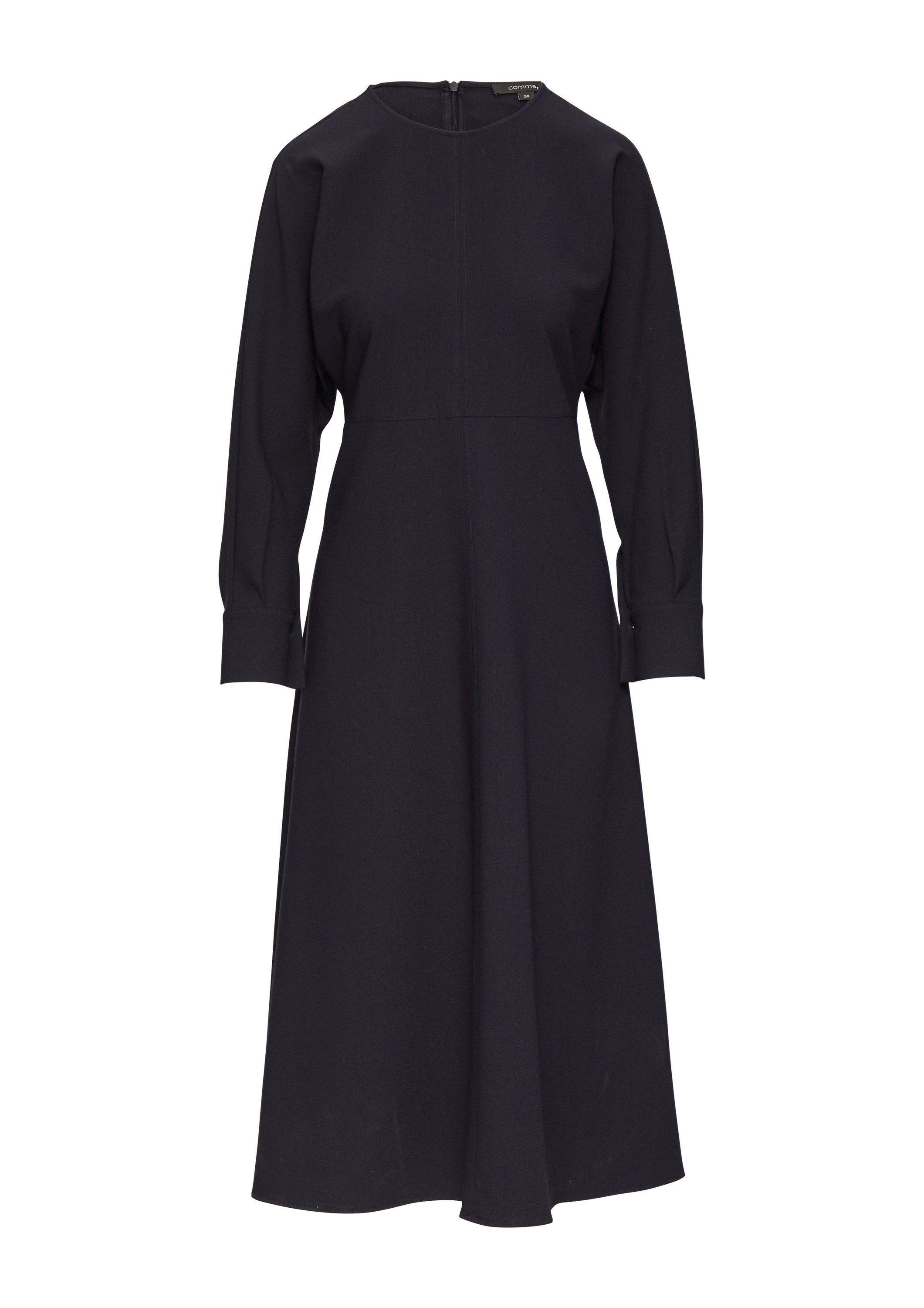 comma Midikleid Kleid Stilvolles Midikleid mit Fledermausärmeln günstig online kaufen