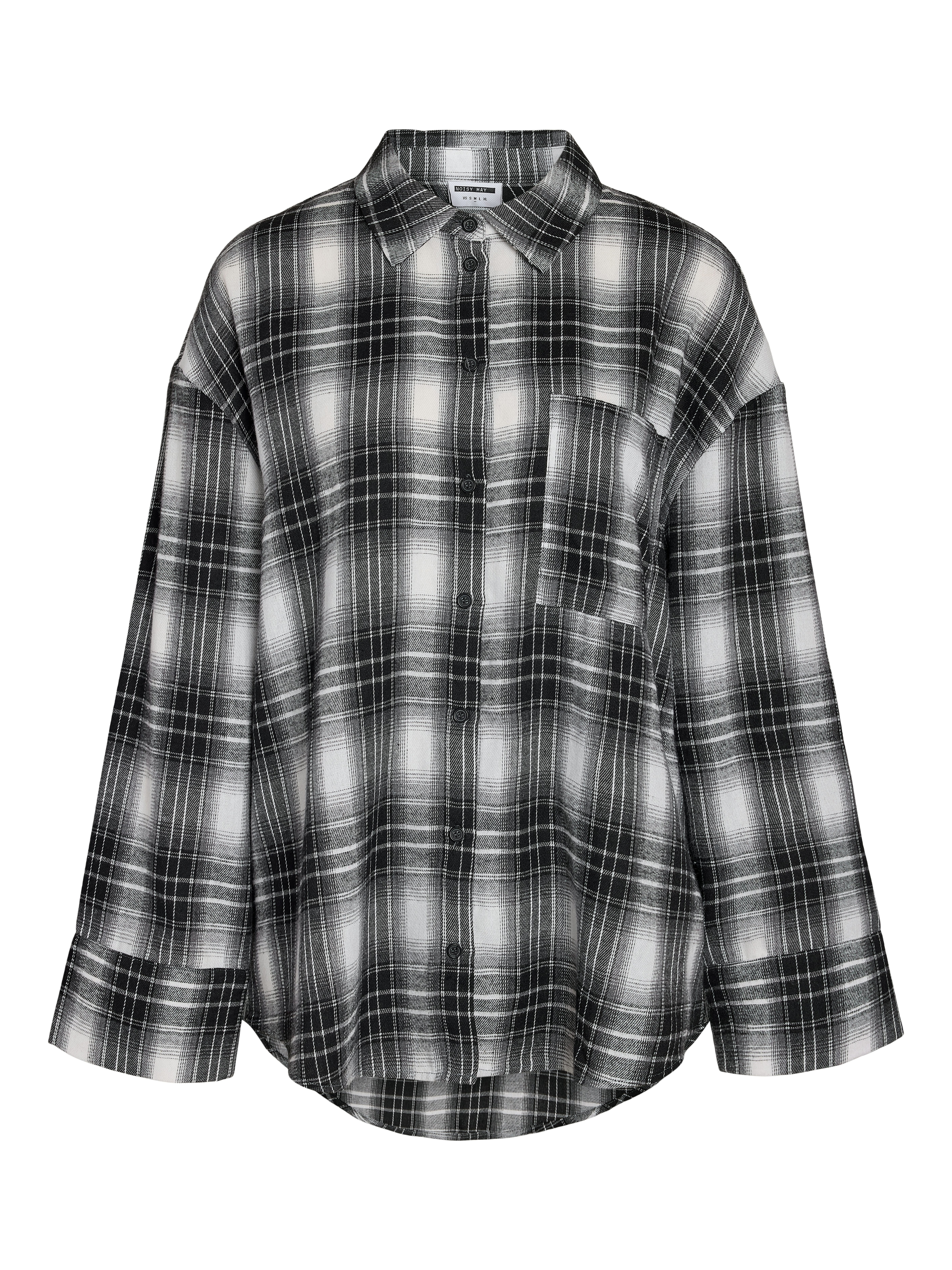 Noisy may Karobluse NMZOE L/S CHECK SHIRT WVN NOOS Baumwollmischung