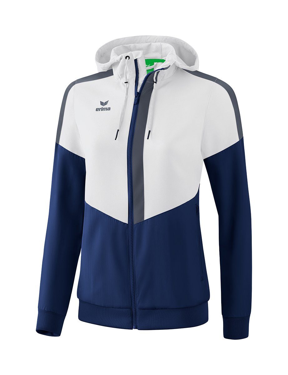 Erima Trainingsjacke Squad Worker weiß/navy/grau Herren günstig online kaufen
