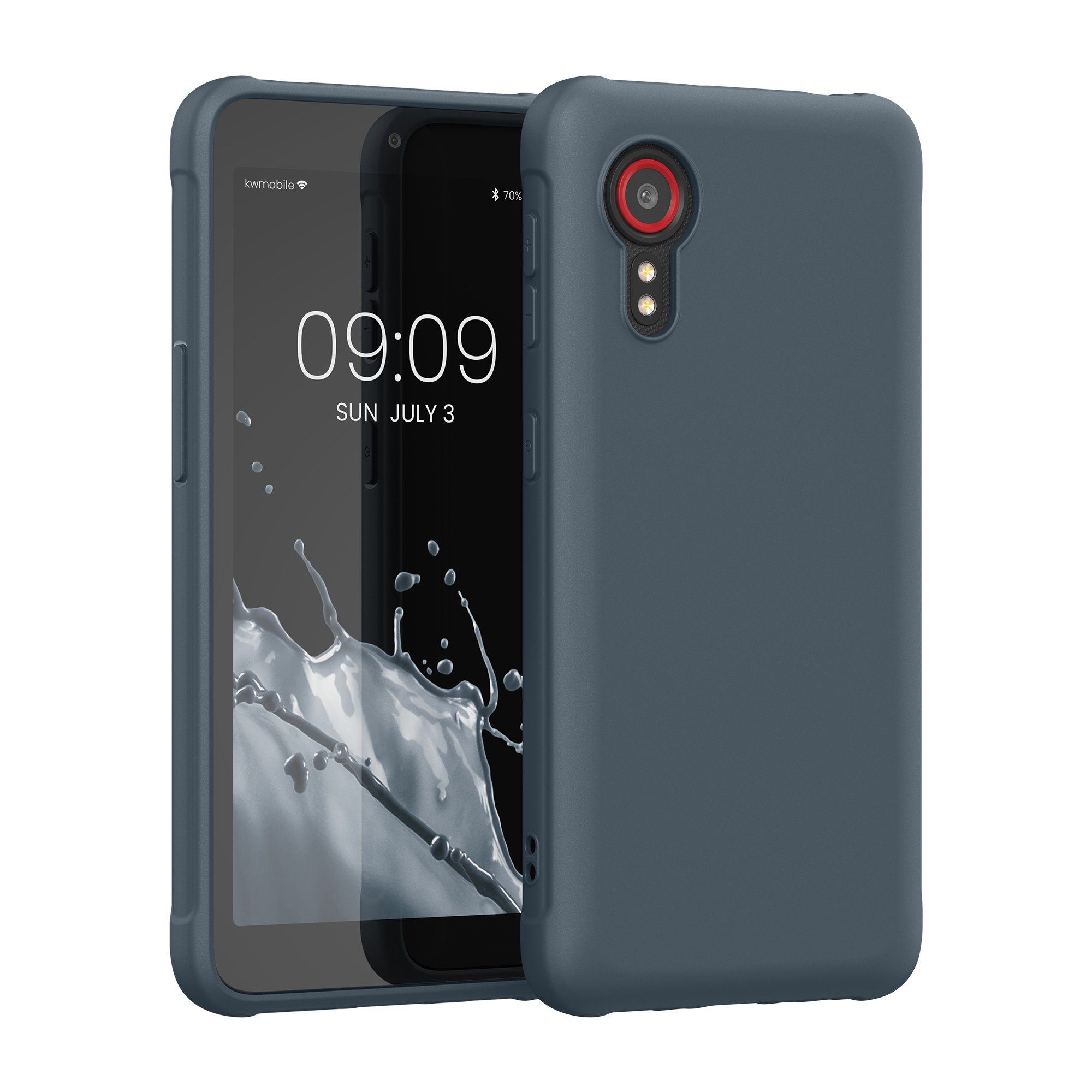 kwmobile Handyhülle Hülle für Samsung Galaxy Xcover 5, Hülle Silikon - Soft Handyhülle - Handy Case Cover