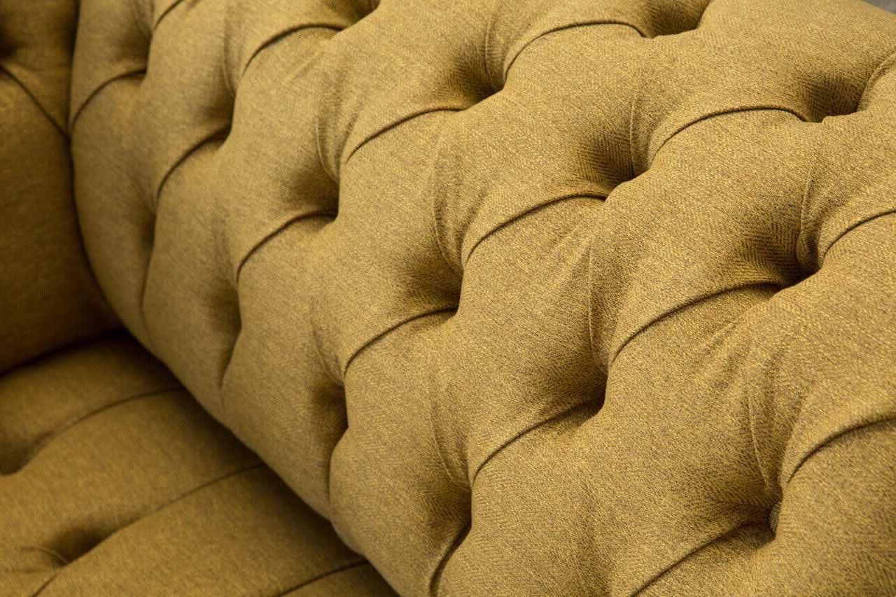 Textil Sessel Wohnzimmer Chesterfield Chesterfield-Sessel, Design JVmoebel Klassisch
