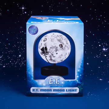 Fizz creations Nachttischlampe E.T. - der Außerirdische 3D Stimmungslicht, LED fest integriert, bewegliche Elliot- und ET-Silhouette