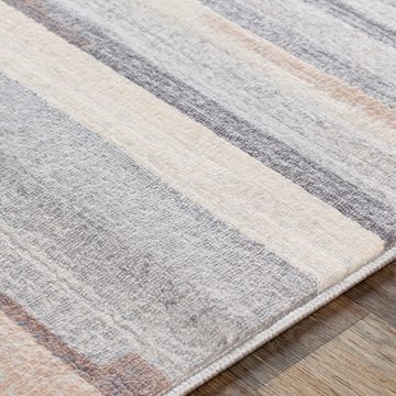 Teppich Modern, Surya, rechteckig, Höhe: 9 mm, Skandi Design, Modern Boho Kurzflor Wohnzimmerteppich, Flurteppich