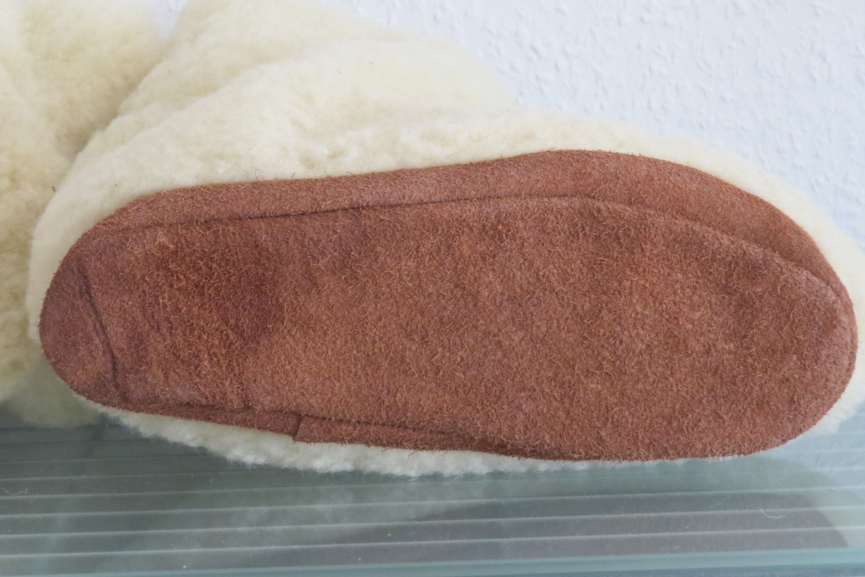 Holzprodukte Hüttenschuhe Hausschuhe Hüttenschuh Schaffell Lammfell Pantoffeln NEU Plüsch Hausschuhe