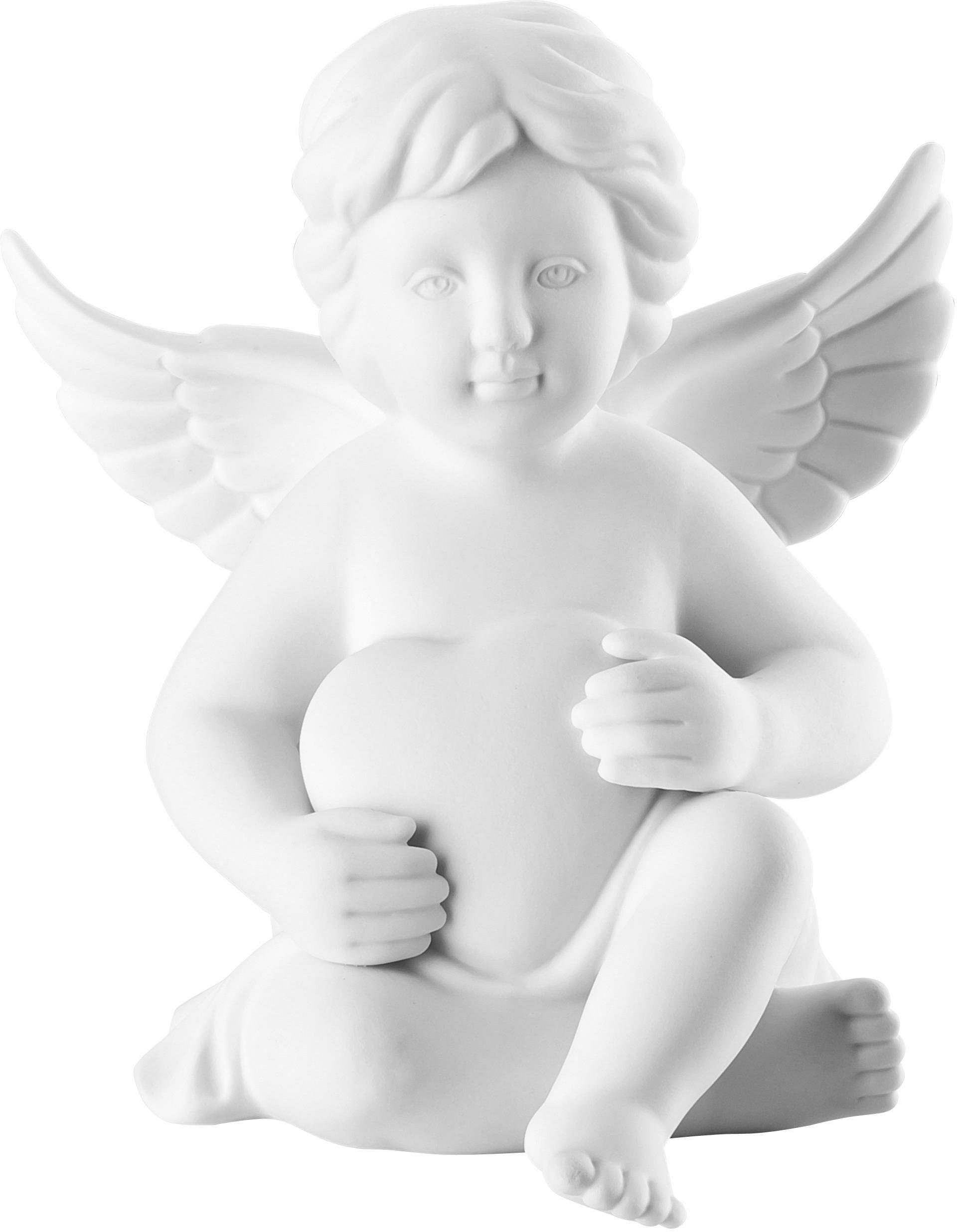 Rosenthal Engelfigur »Engel mit Herz« (1 Stück), Biskuitporzellan, unglasiert-Otto