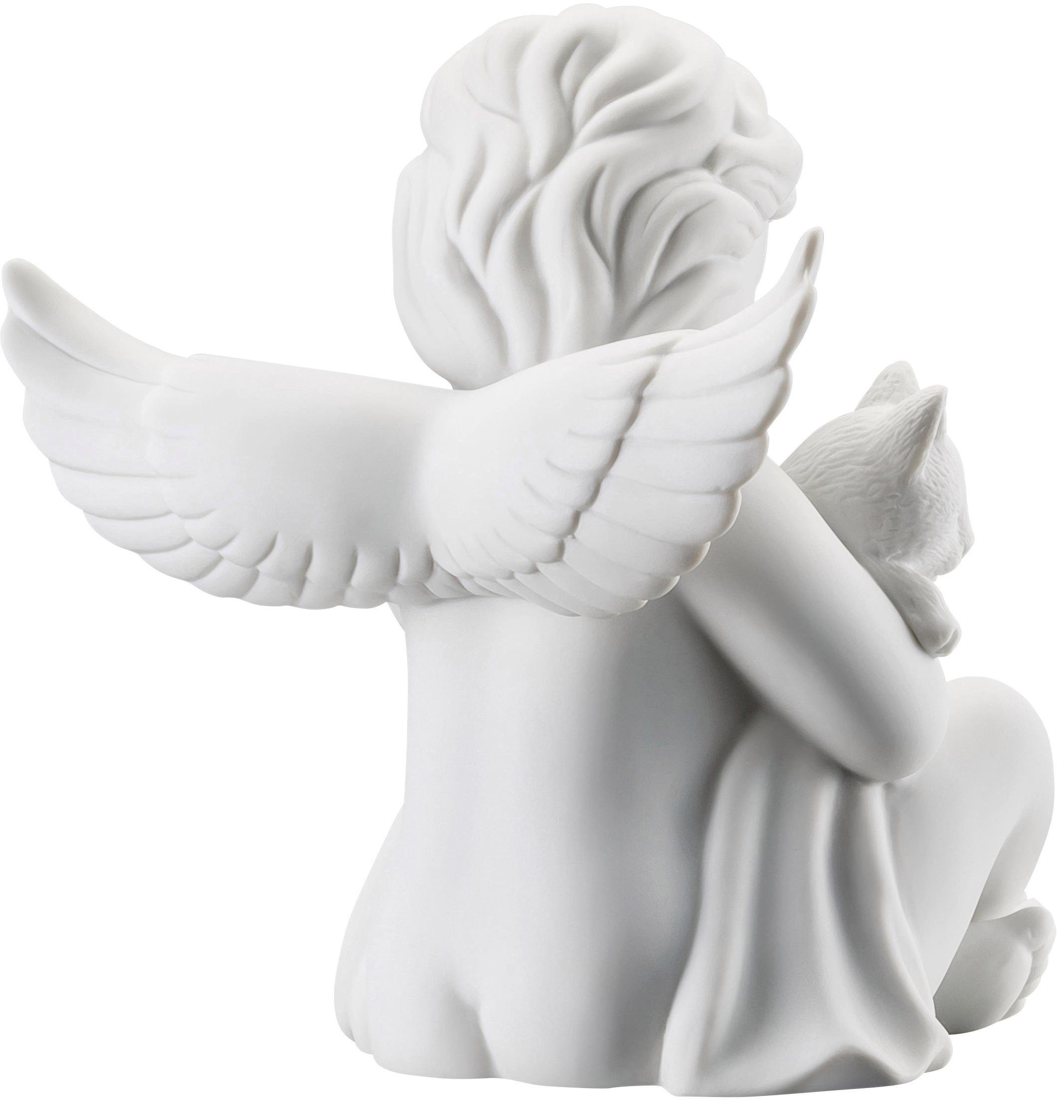 Rosenthal Engelfigur »Engel mit Katze« (1 Stück), Biskuitporzellan, unglasiert-HomeTrends
