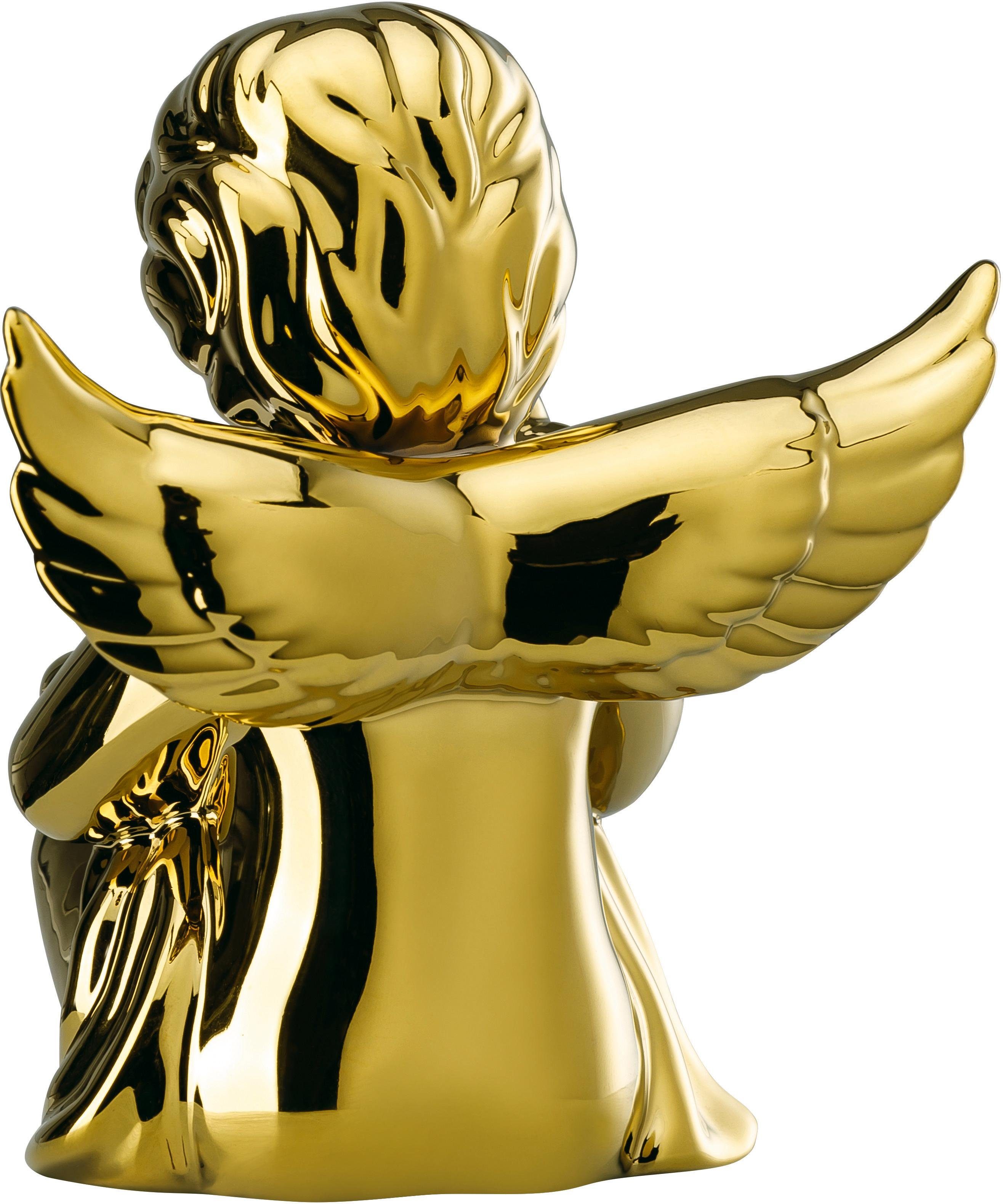 Rosenthal Engelfigur »Engel mit Katze« (1 Stück), Biskuitporzellan, goldfarben-kaufen
