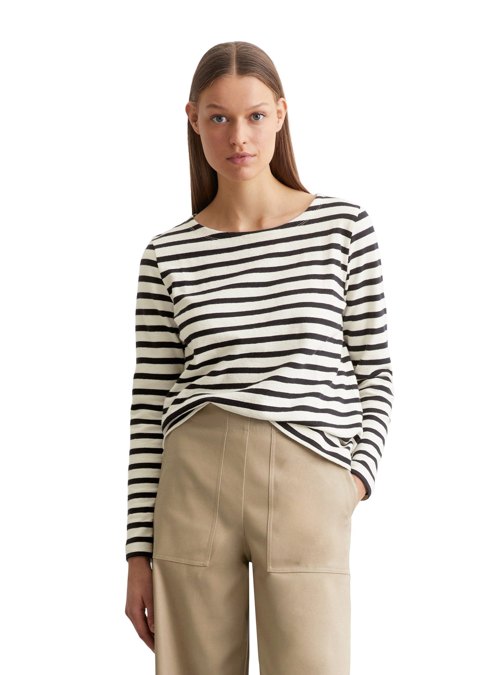 Langarmshirt aus Organic Cotton Jersey