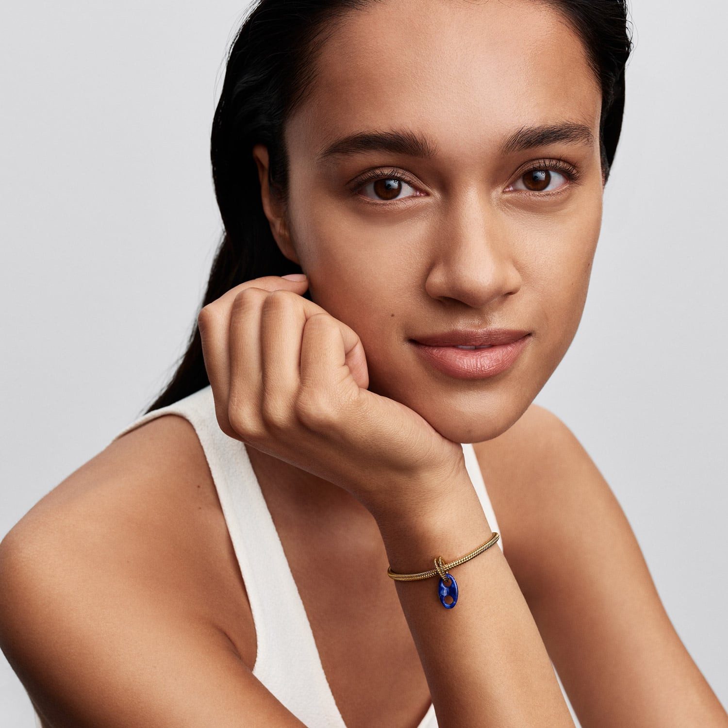 Pandora Charm-Einhänger Charm-Goldfarben Seemann Verbindung