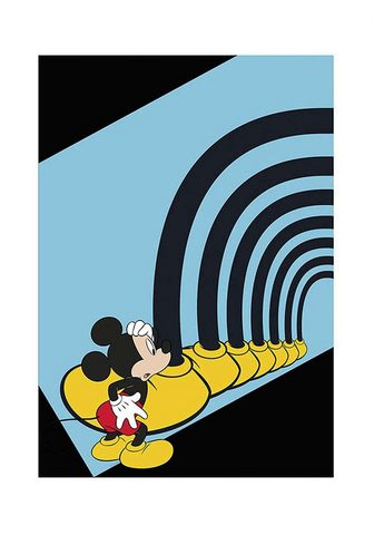 KOMAR Плакат »Mickey Mouse Foot Tunnel...