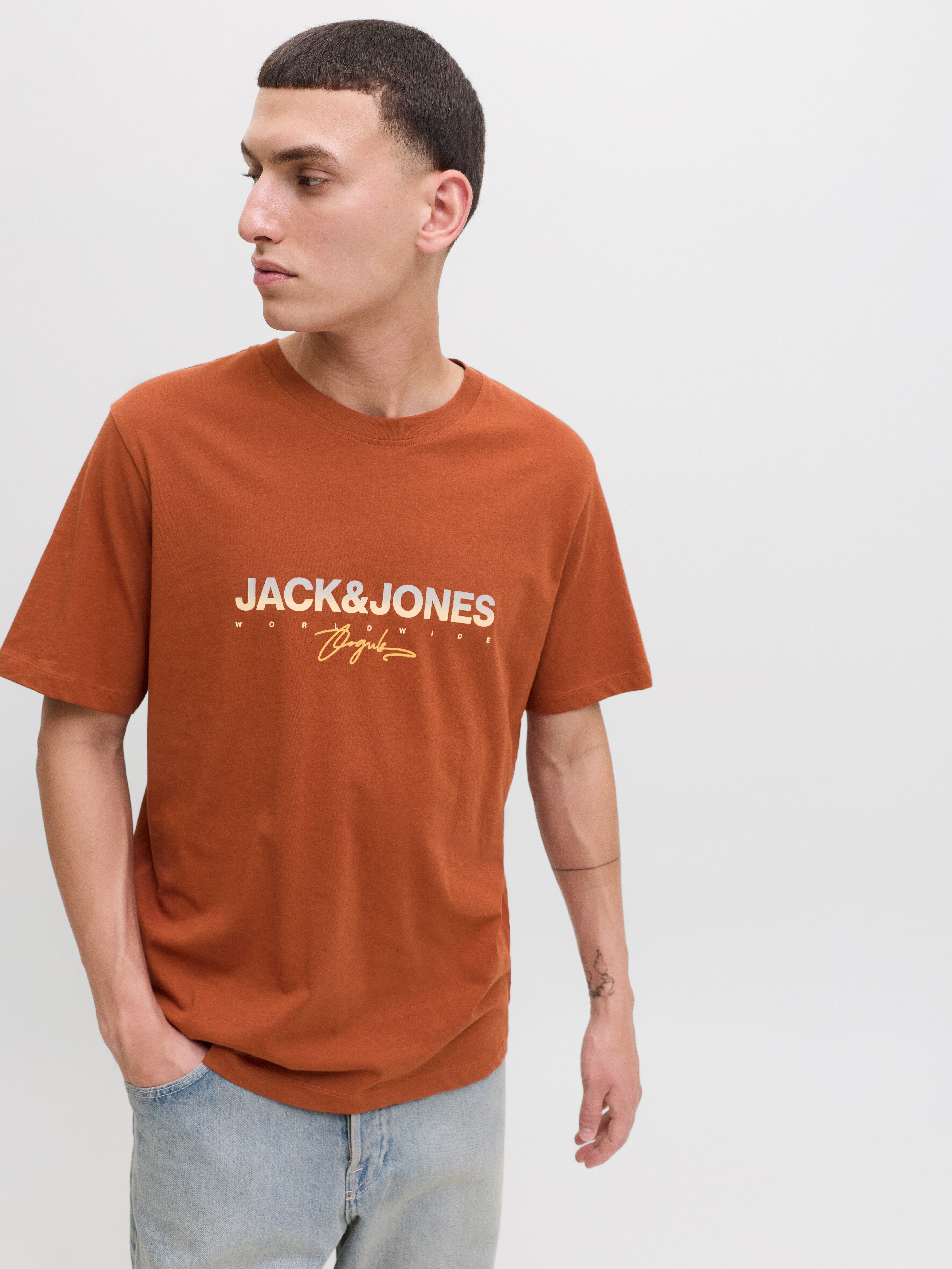 Jack & Jones Print-Shirt JORCANGGU TEE günstig online kaufen
