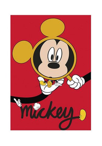 KOMAR Плакат »Mickey Mouse Magnifying ...