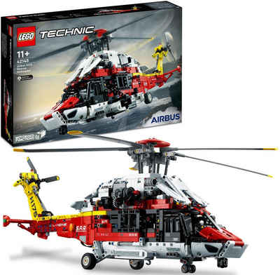 LEGO® Konstruktionsspielsteine »Airbus H175 Rettungshubschrauber (42145), LEGO® Technic«, (2001 St)
