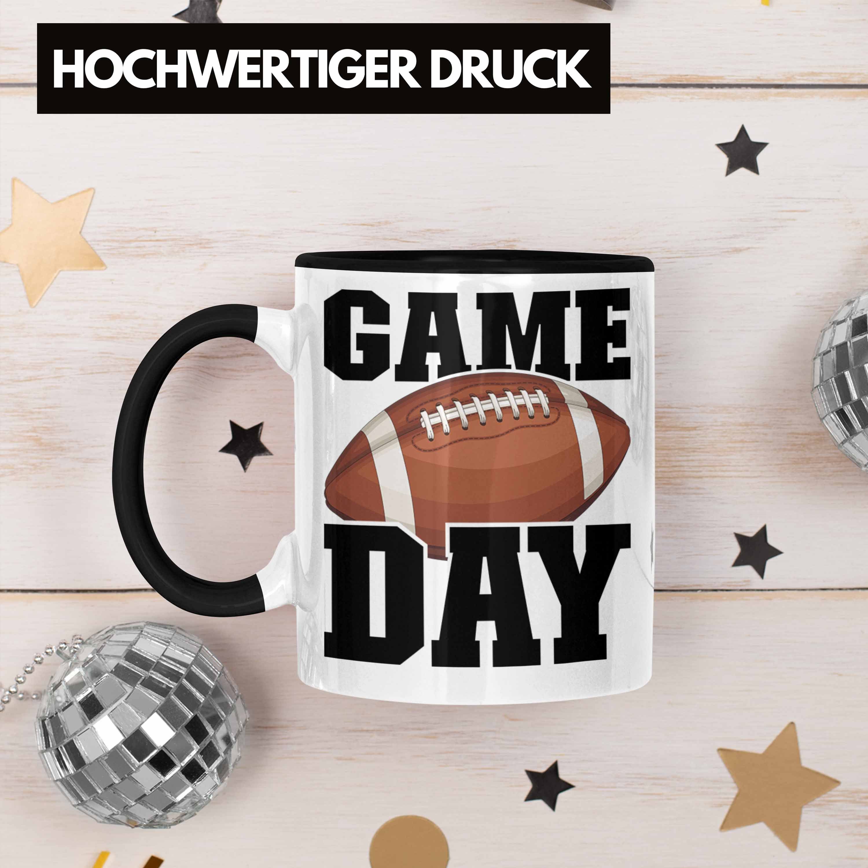 Trendation Tasse American Football Tasse Geschenk Football-Spieler Geschenkidee Game Da