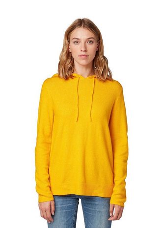 TOM TAILOR Пуловер с капюшоном