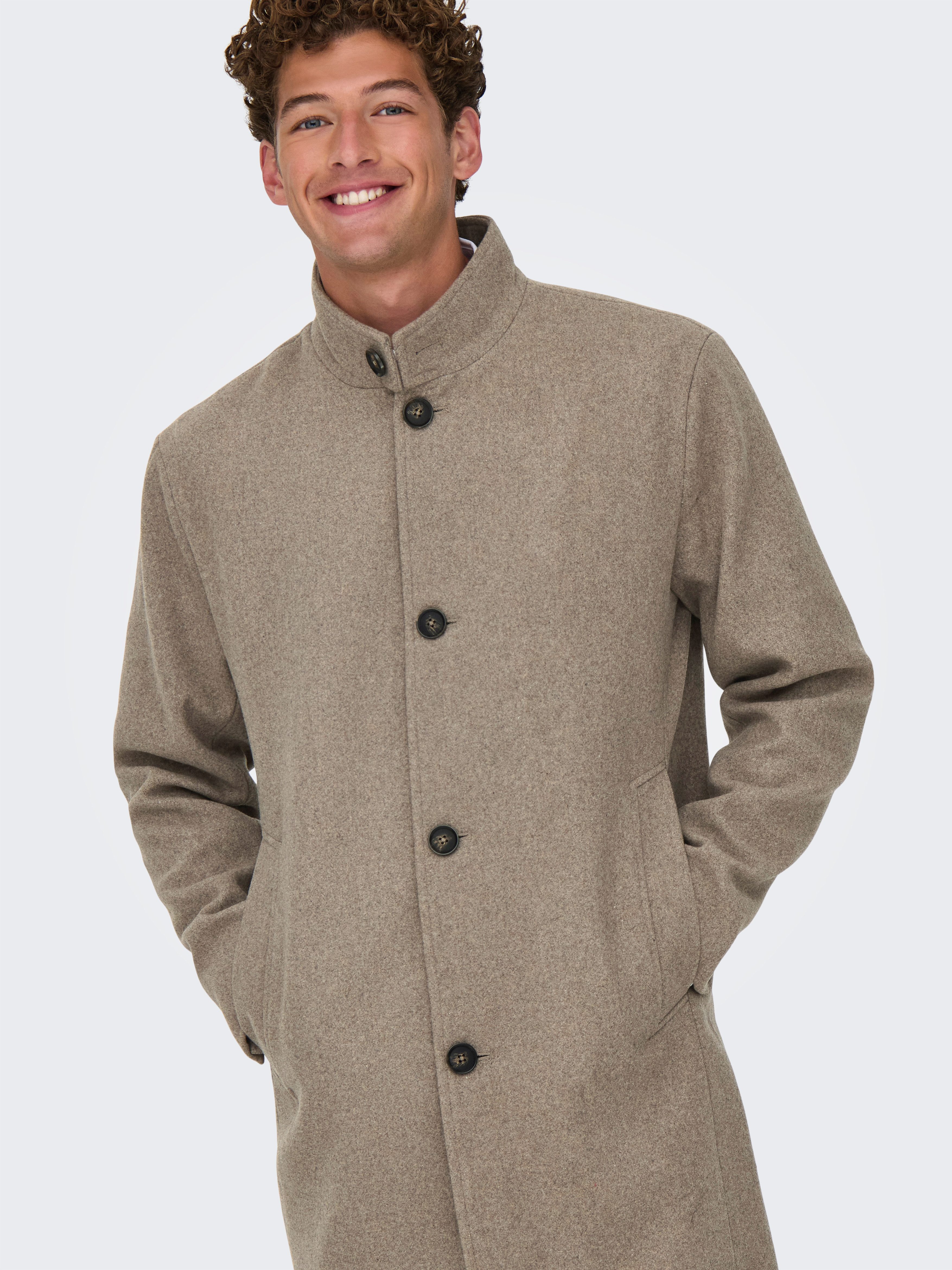 ONLY & SONS Kurzmantel ONSCHARLES WOOL COAT OTW günstig online kaufen