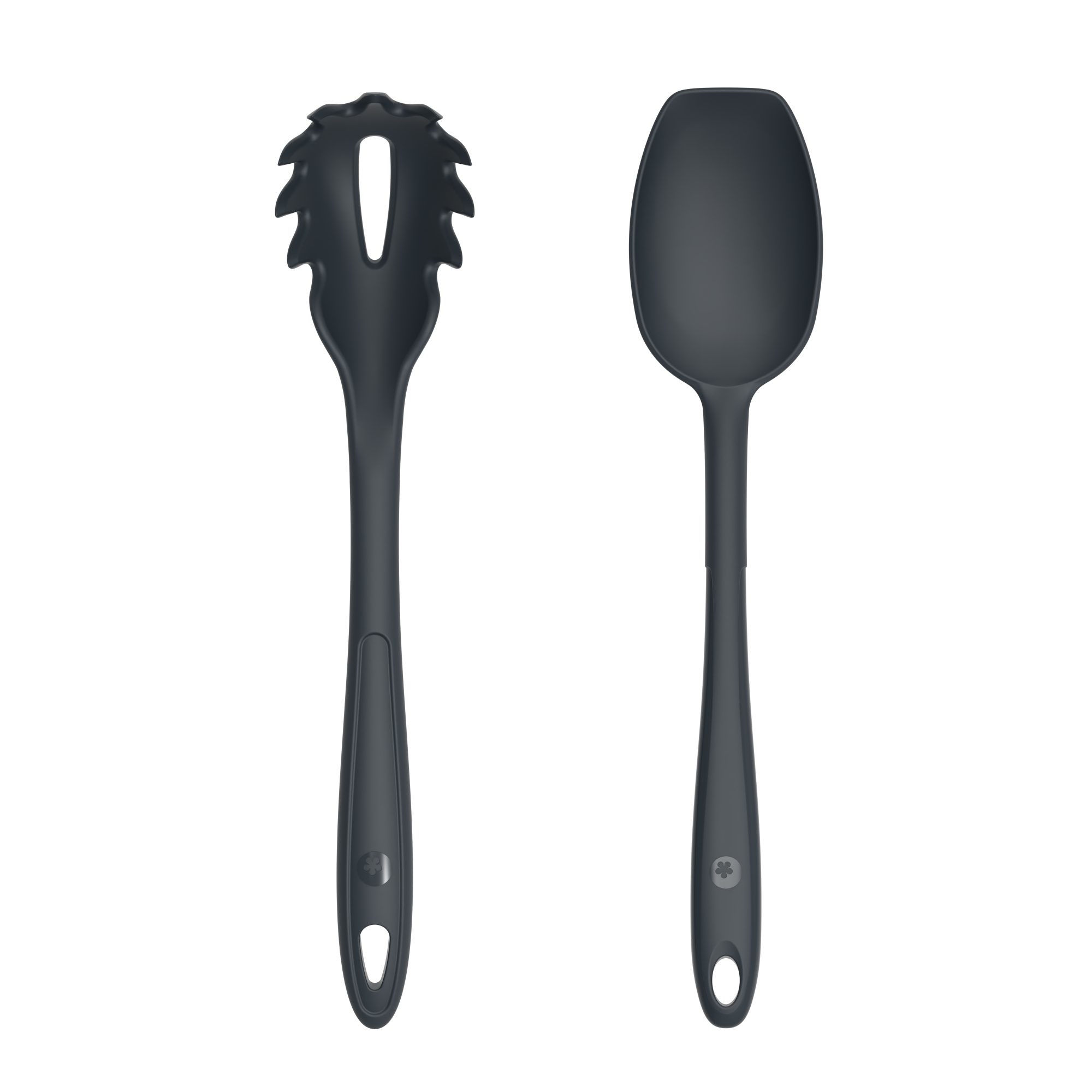Kochblume Kochbesteck-Set Pastalöffel + Ложки для соусов L - 2-tlg. - anthrazit