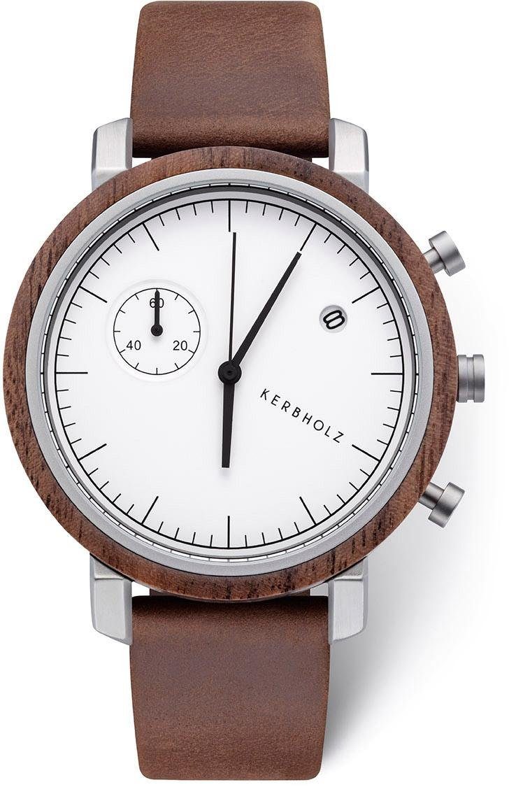 KERBHOLZ Chronograph »Franz Walnut Tobacco, WATWFRA3960« online kaufen | OTTO