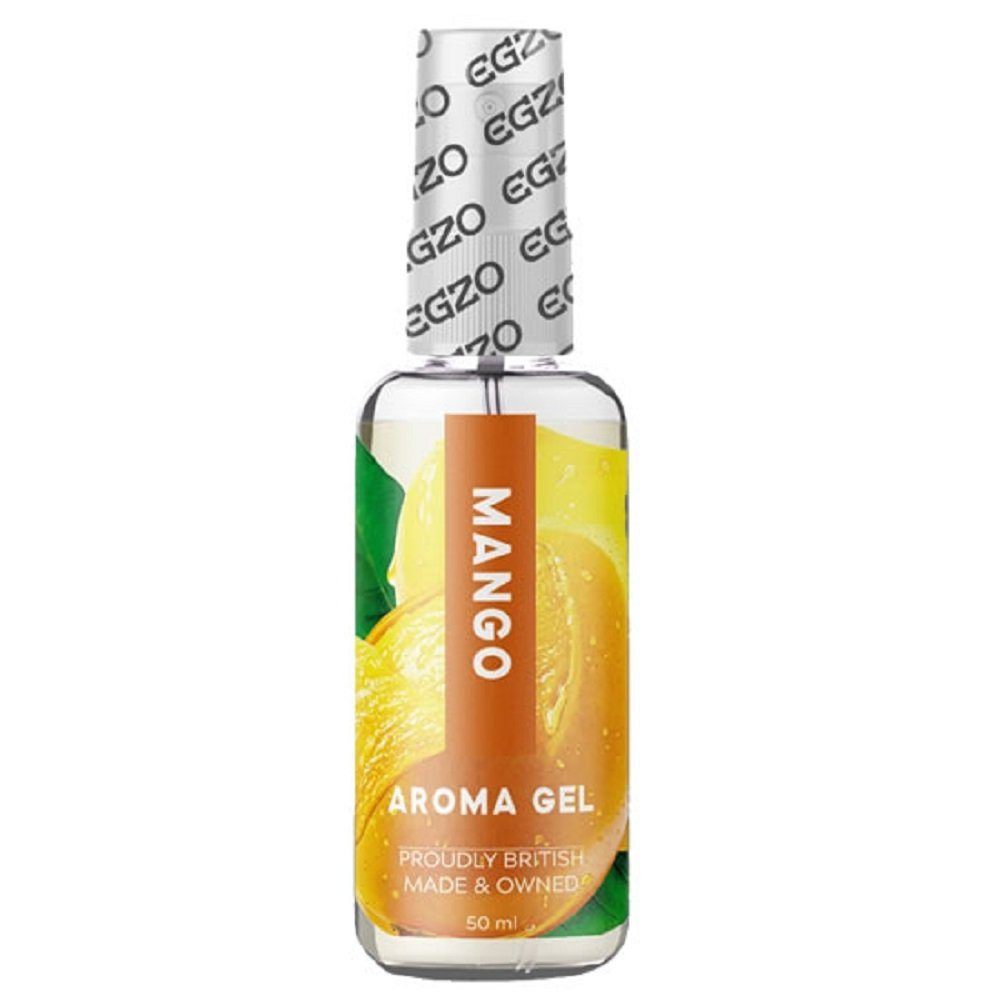 Gleitgel mit Gleitgel für aromatisches Oralsex EGZO 50ml, Flasche «Mango», Mango-Geschmack, Gel köstlichen Aroma