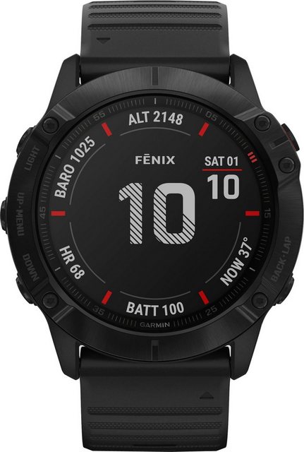 Garmin fēnix 6X – Pro Smartwatch (3,56 cm 1,4 Zoll)  - Onlineshop OTTO