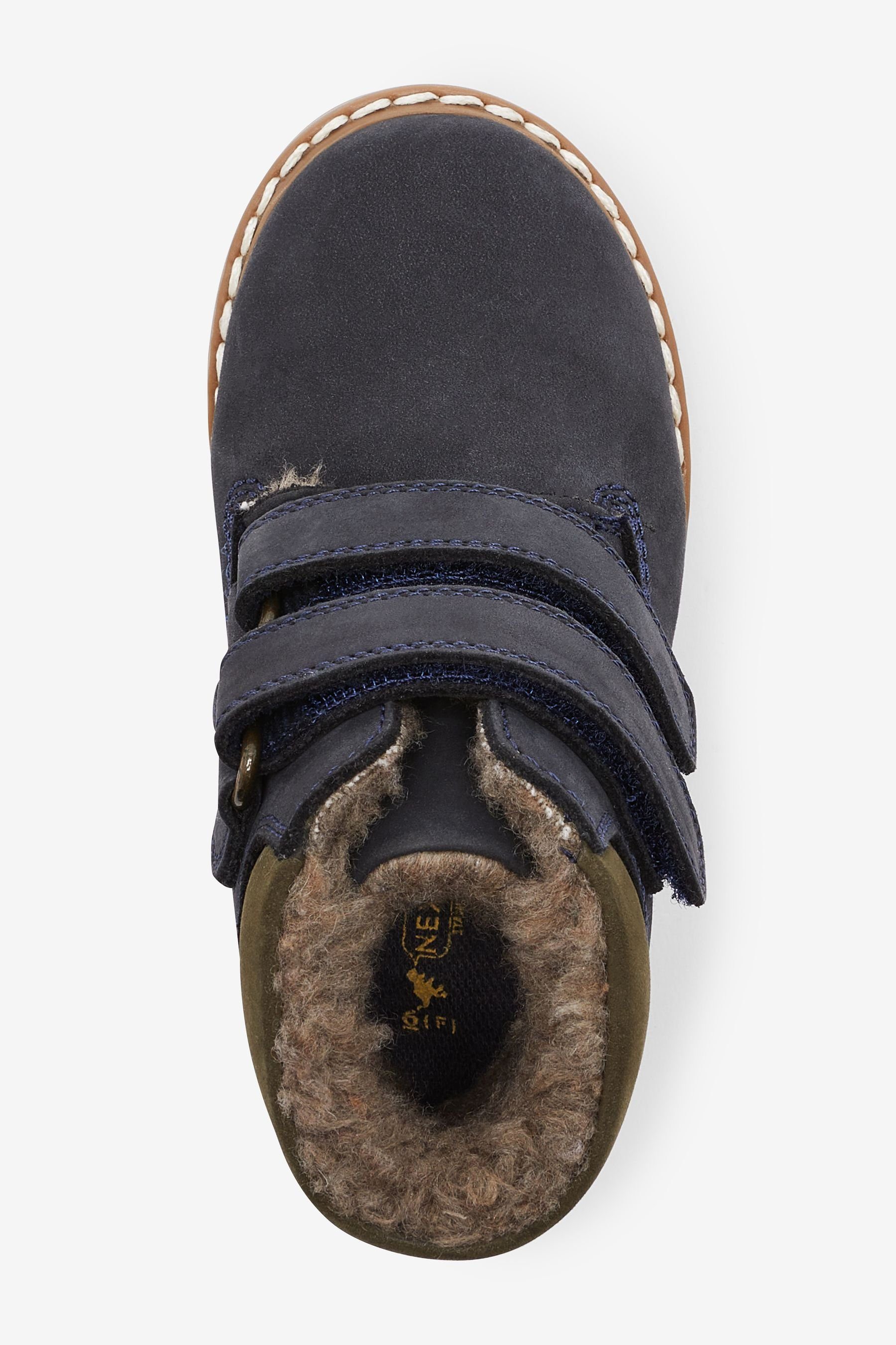 Next Warm gefütterte Stiefel mit Klettverschluss günstig online kaufen