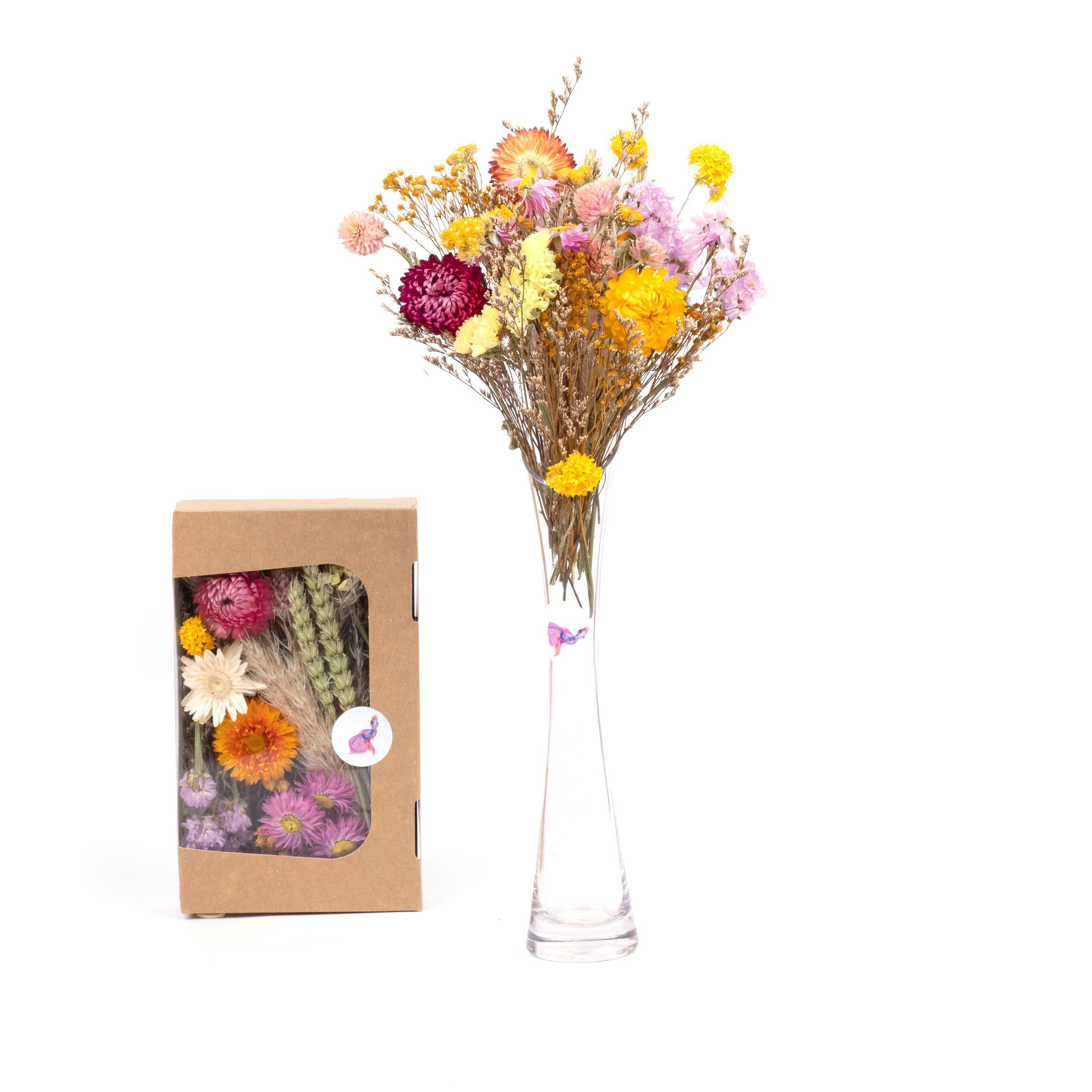 Kunstharz.Art Blüten Trockenblume in - Getrocknete Farben Pinke Töne, frohen