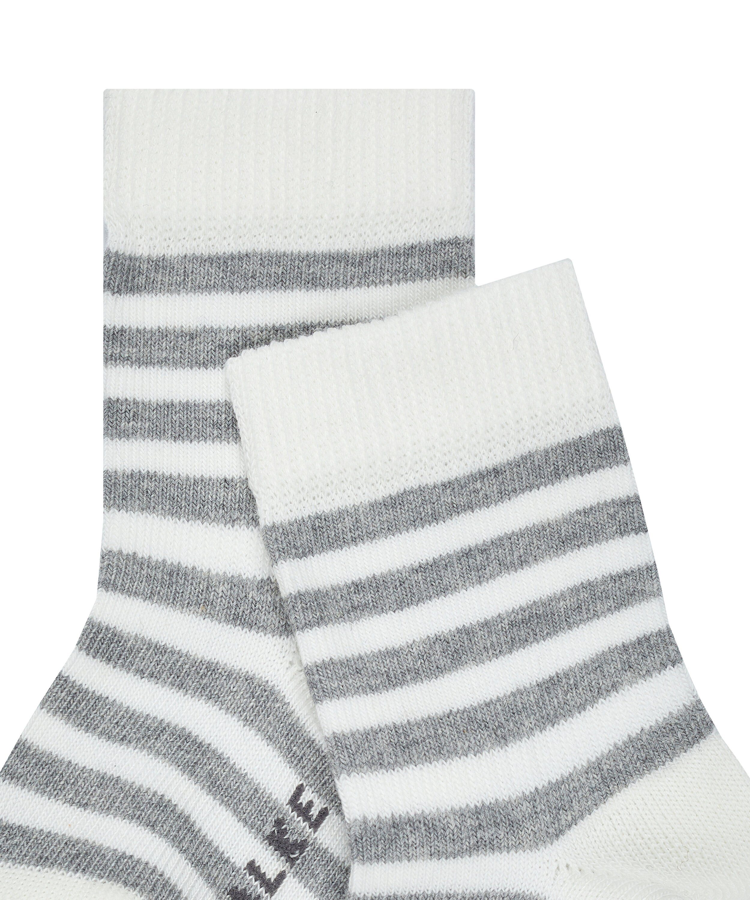 FALKE Socken Stripe Socken mit weicher Baumwolle (1-Paar) mit weicher Baumwolle