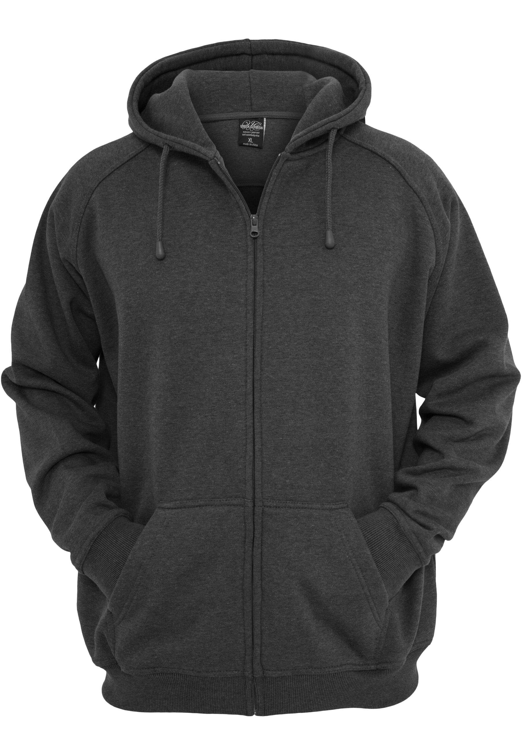 URBAN CLASSICS Sweatjacke "Urban Classics Herren Zip Hoody" günstig online kaufen