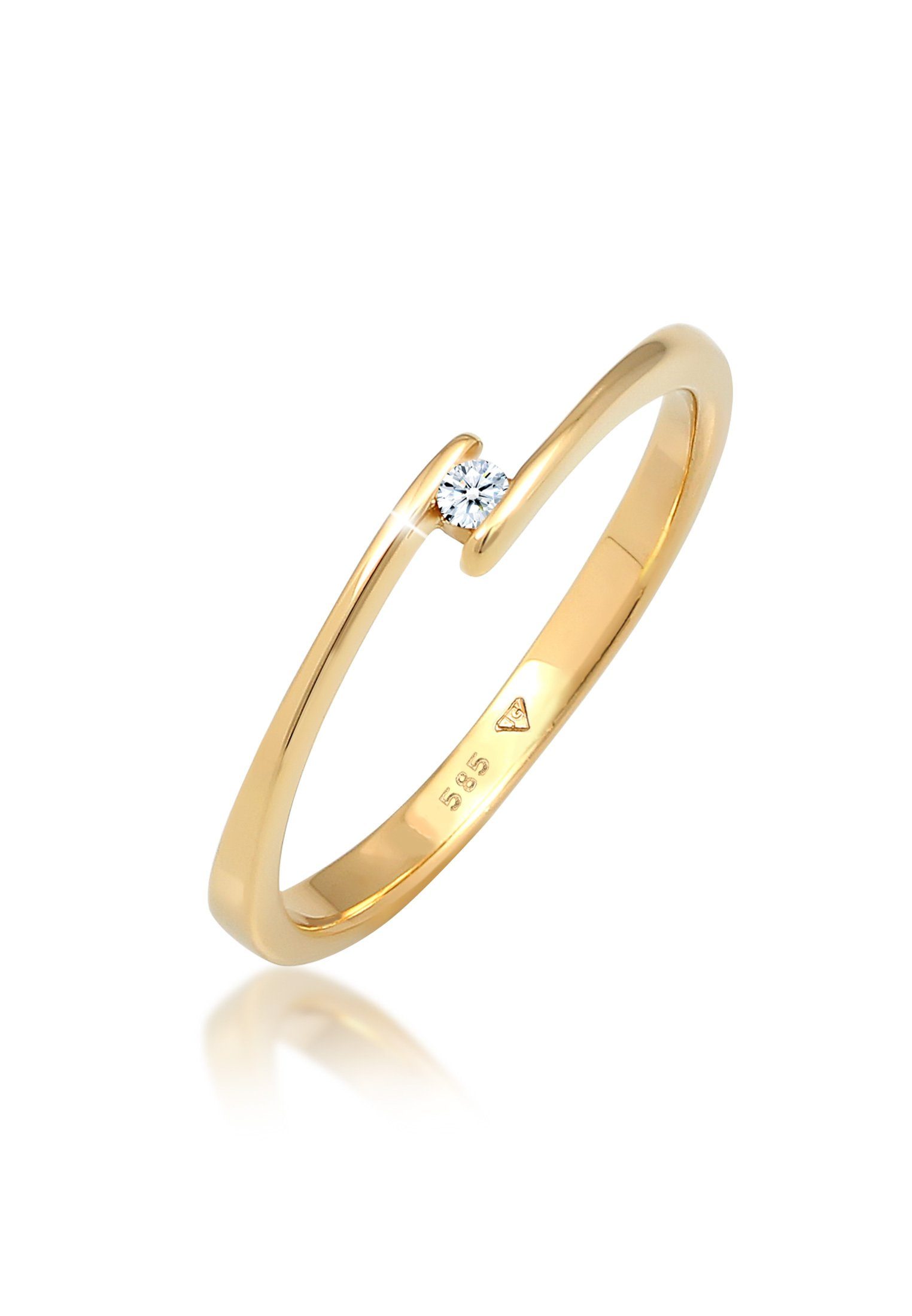Elli DIAMONDS Verlobungsring Diamant Weiß Brillantschliff günstig online kaufen
