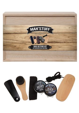 MAN'STUFF Schuhpflege-Set «Shoe Kit»...