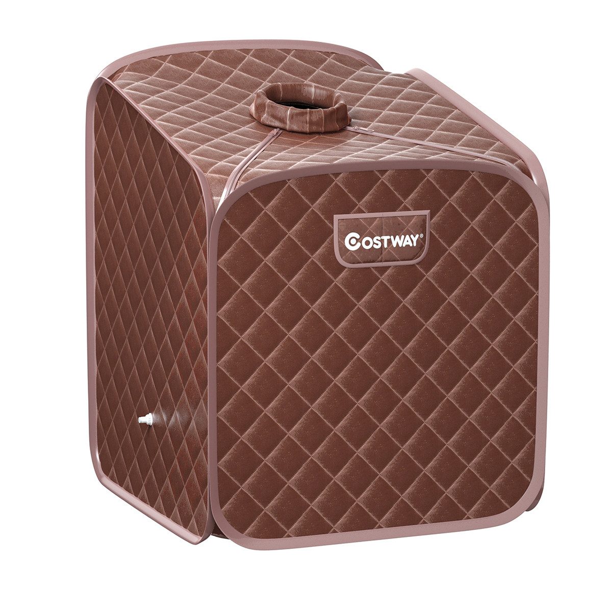 COSTWAY Sauna 2L Dampfsauna, 1000W, mit Sitz günstig online kaufen